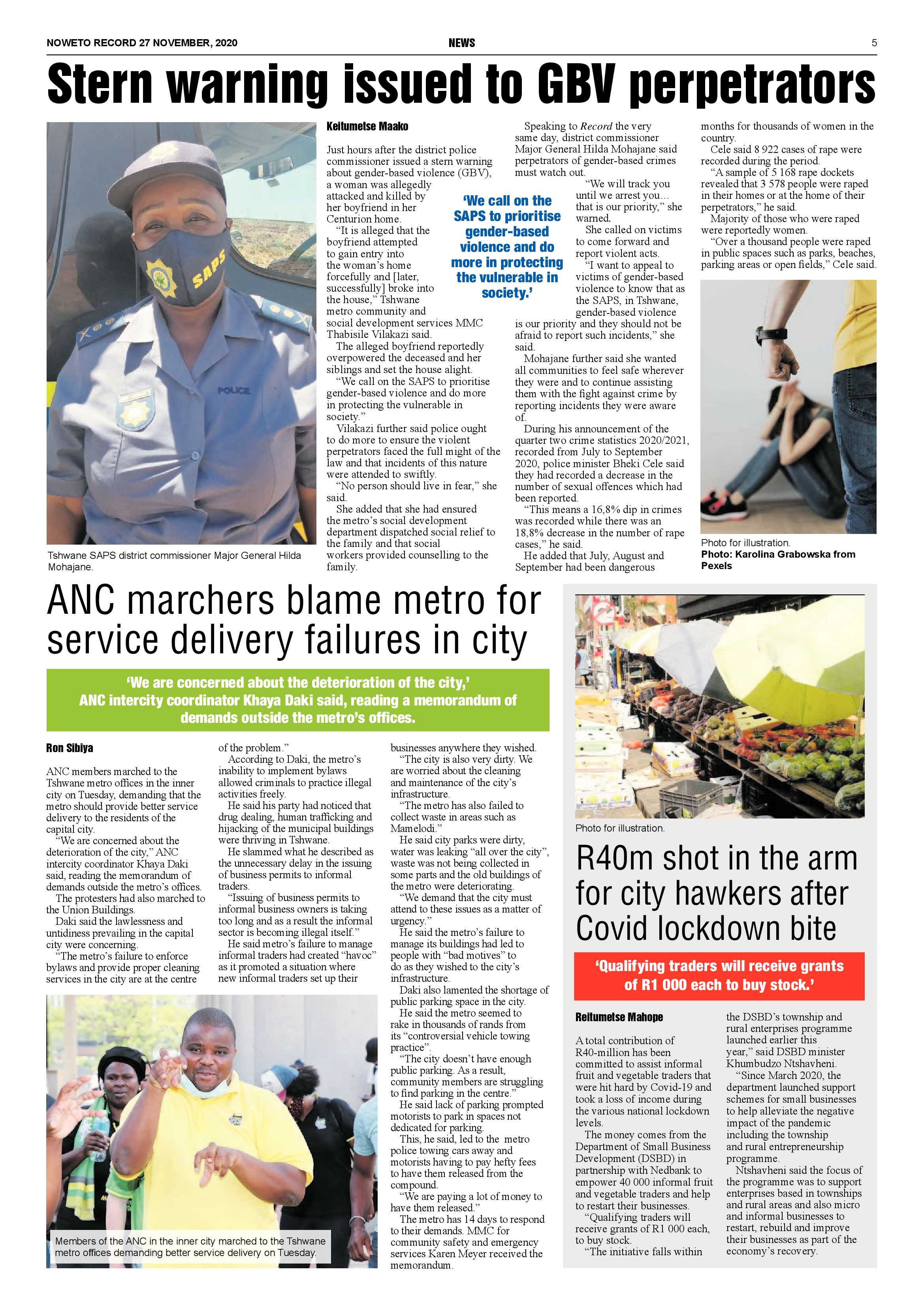 Rekord Noweto  27 November 2020 page 5