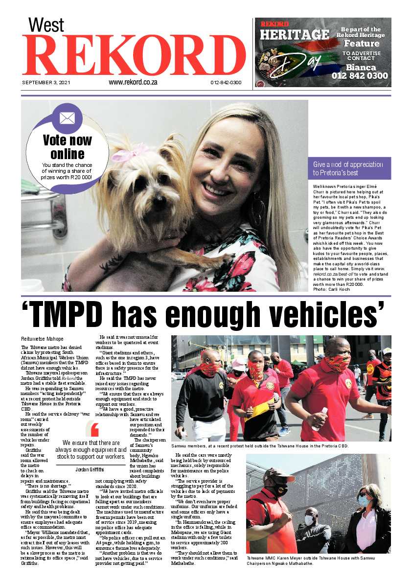 Rekord West 03 September 2021 page 1