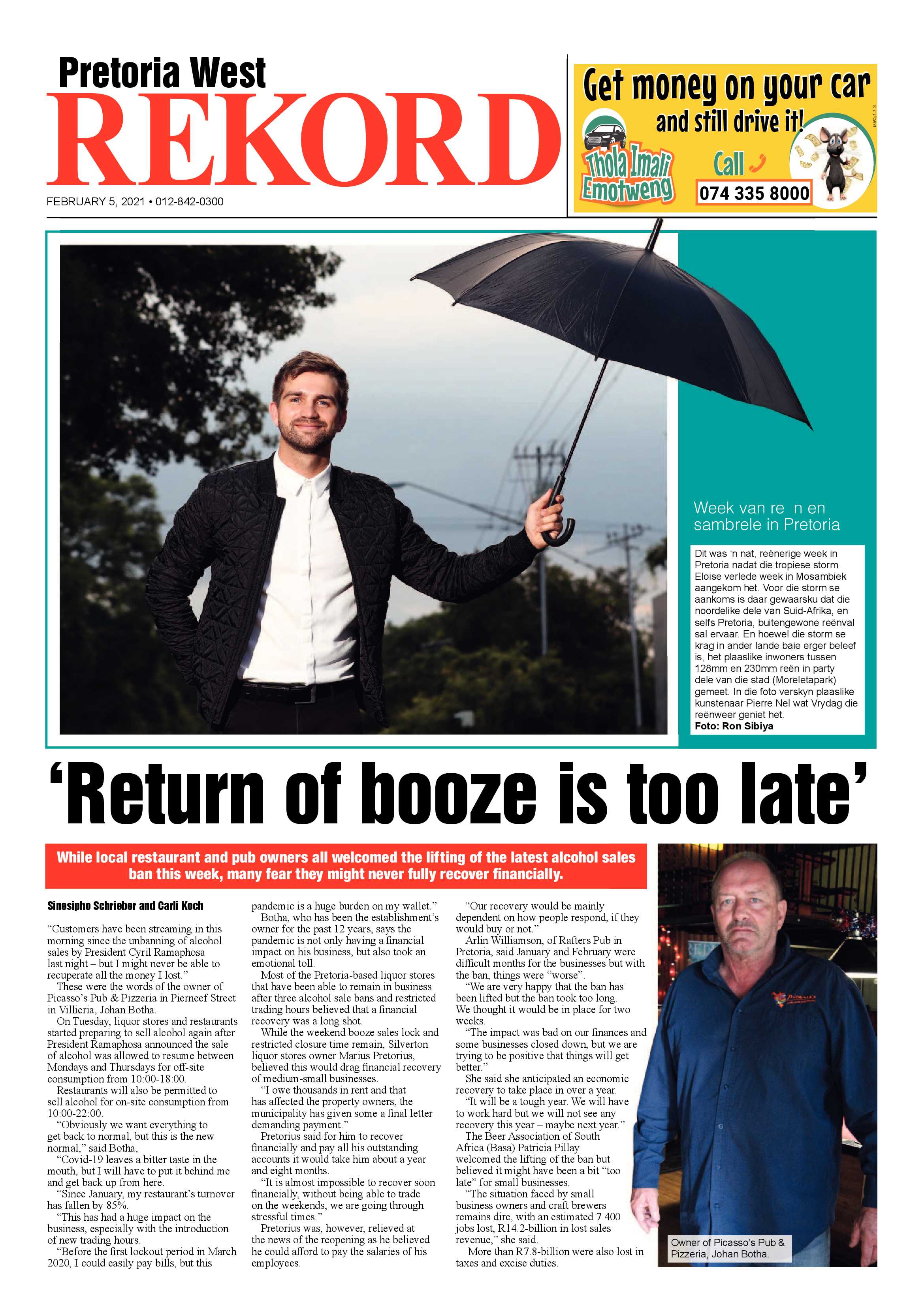 Rekord West 05 February 2021 page 1