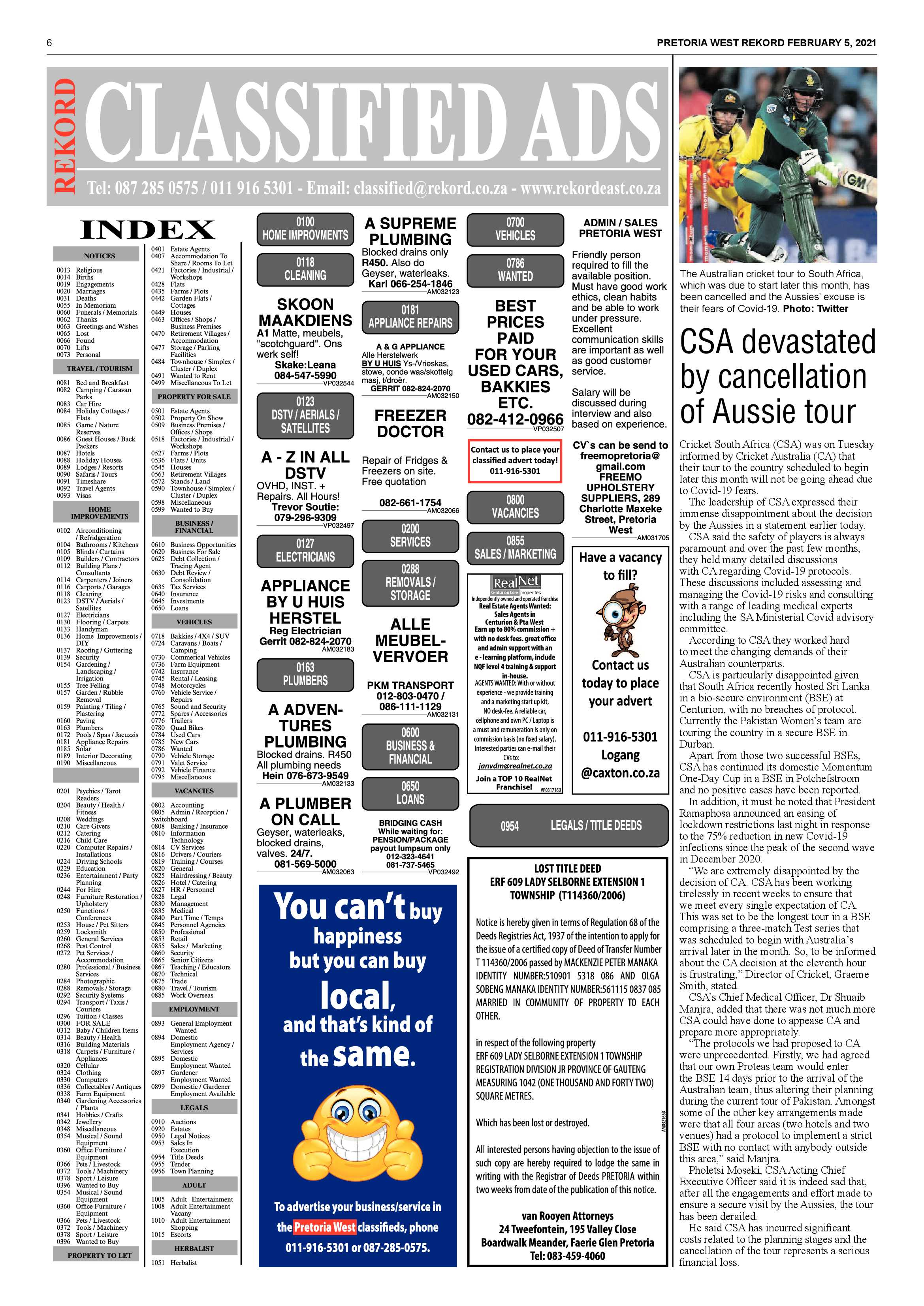 Rekord West 05 February 2021 page 6