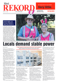 Rekord West 10 April 2026