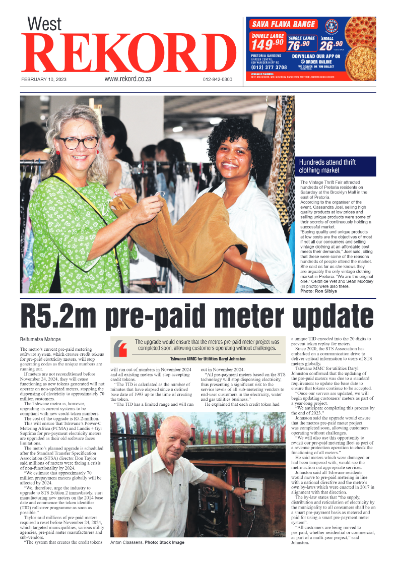 Rekord  West 10 February 2023 page 1