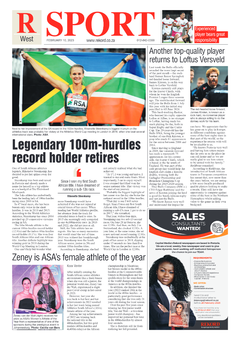 Rekord  West 10 February 2023 page 8