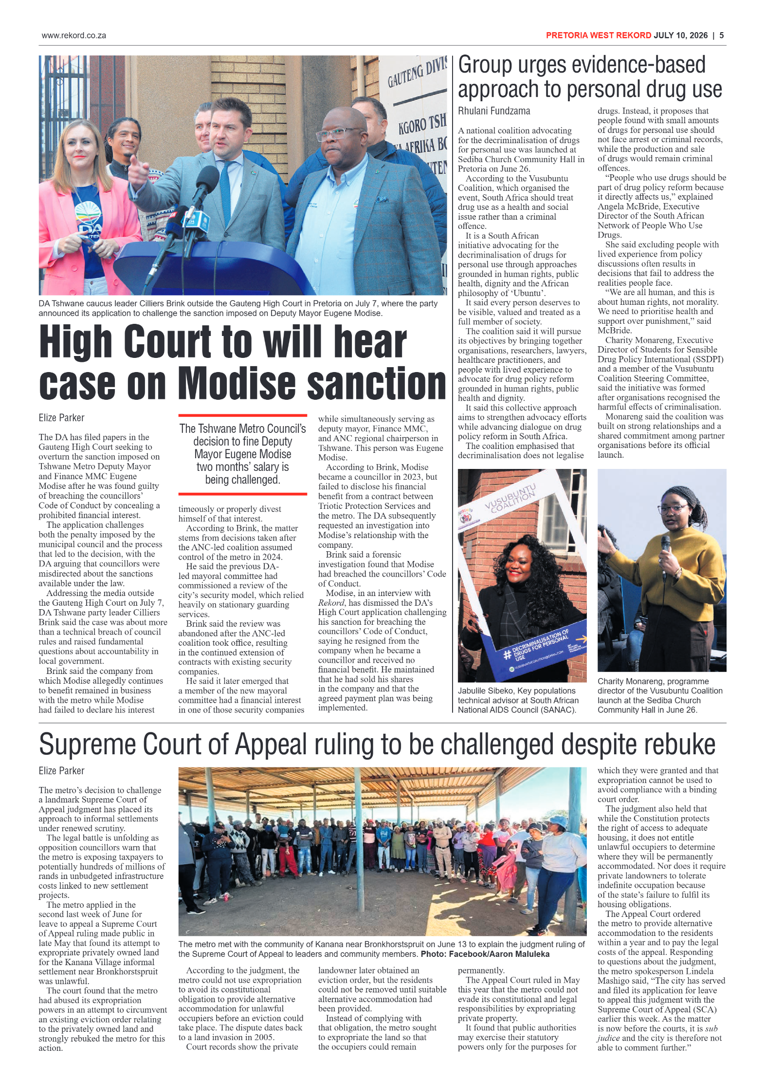 Rekord West 10 July 2026 page 5