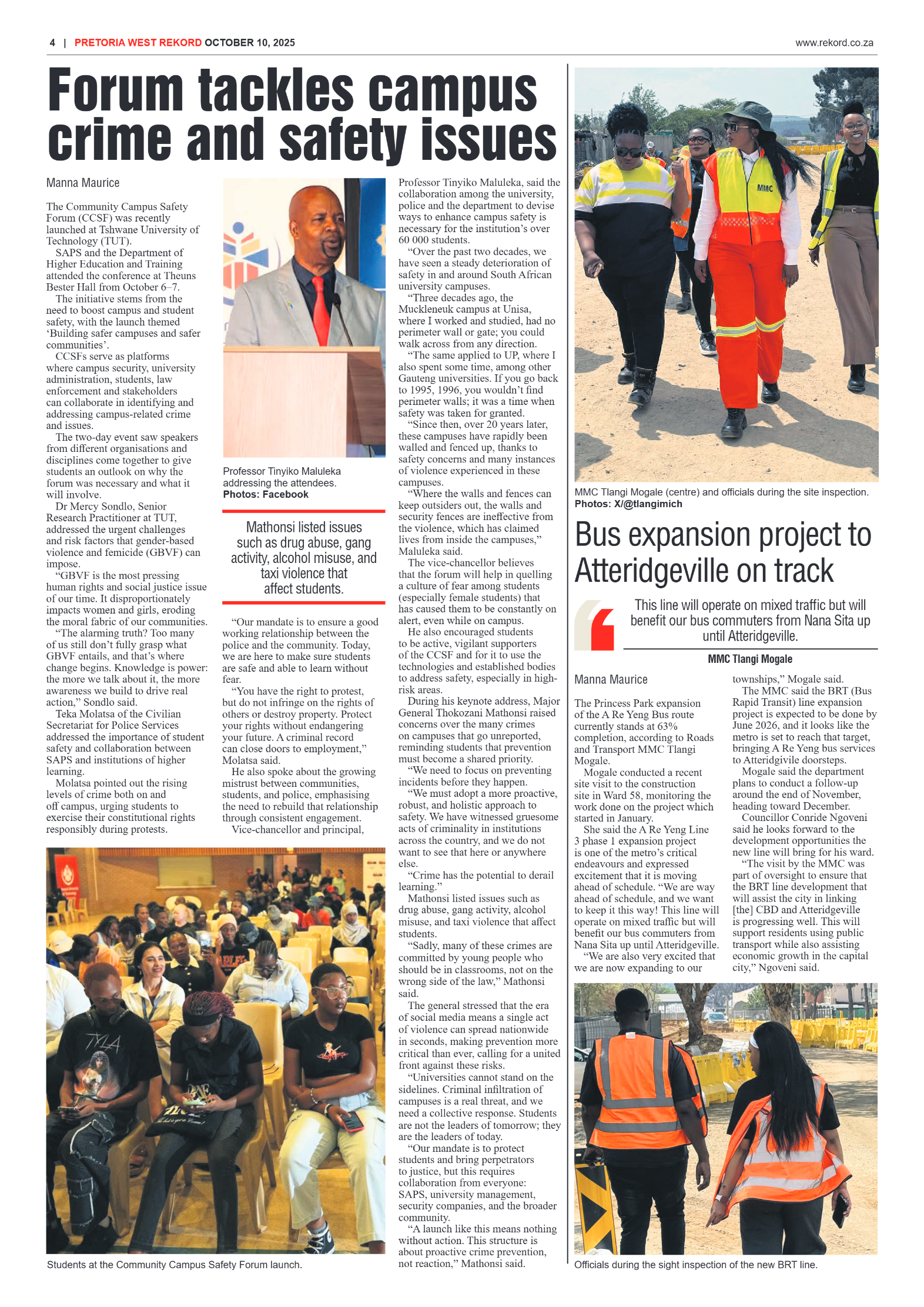 Rekord West 10 October 2025 page 4