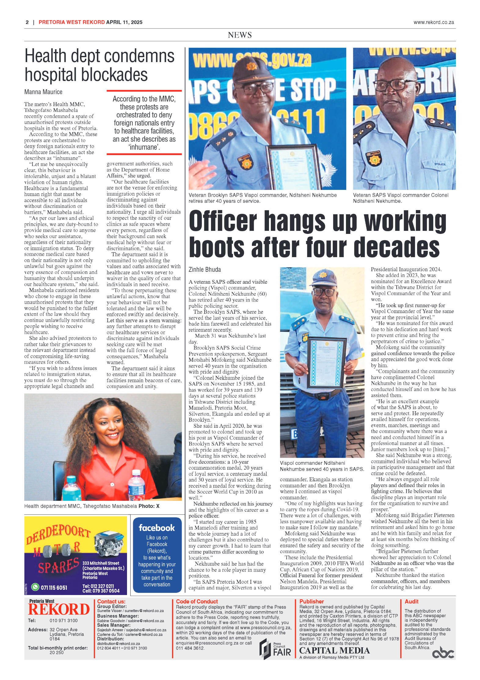 Rekord West 11 April 2025 page 2