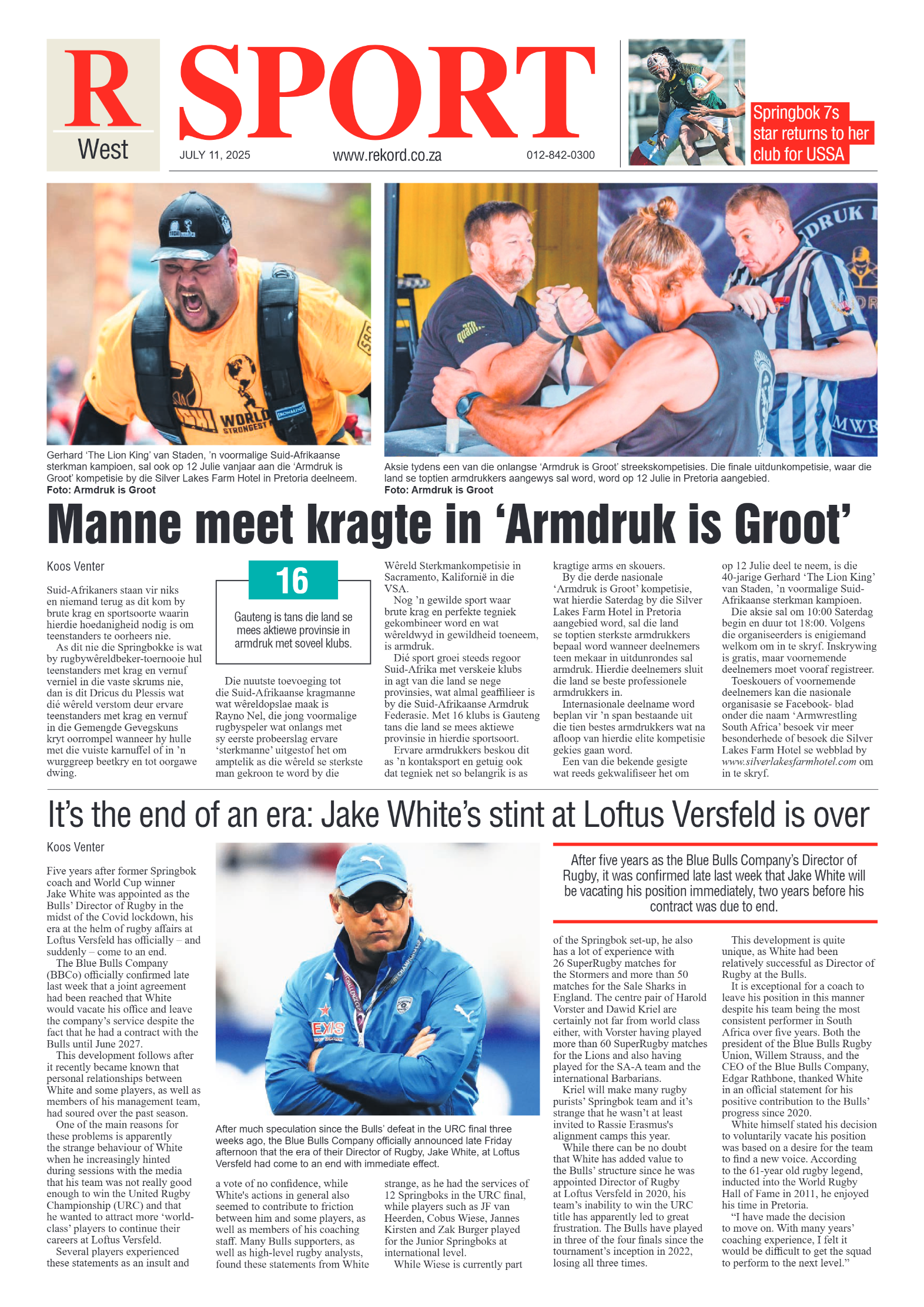 Rekord West 11 July 2025 page 8