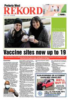 Rekord West 11 June 2021