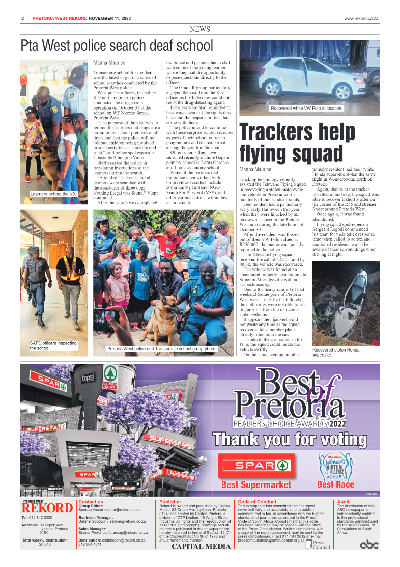 Rekord West 11 November 2022 page 2
