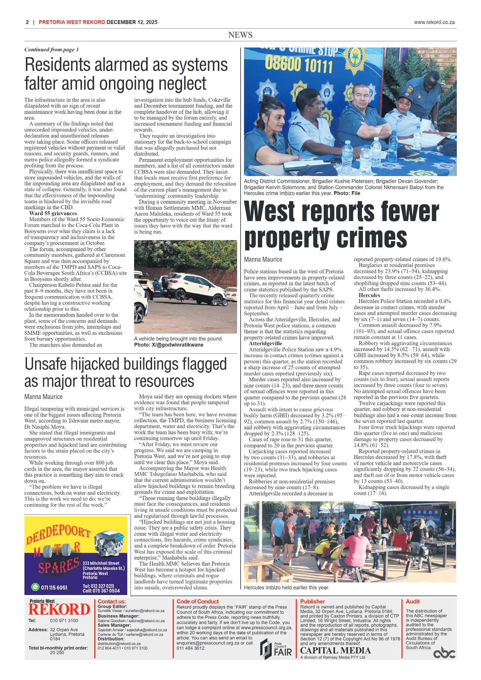 Rekord West 12 December 2025 page 2