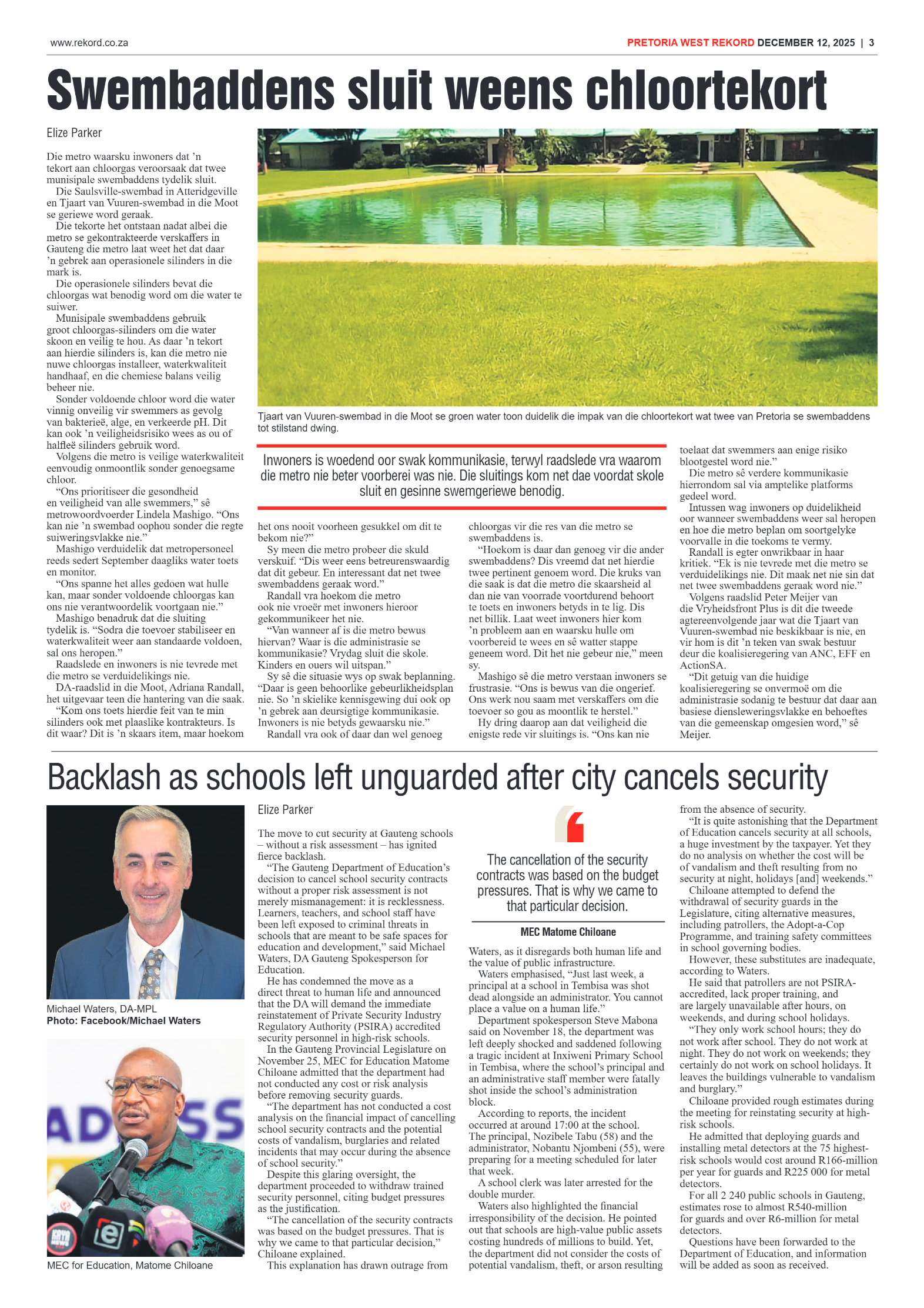 Rekord West 12 December 2025 page 3