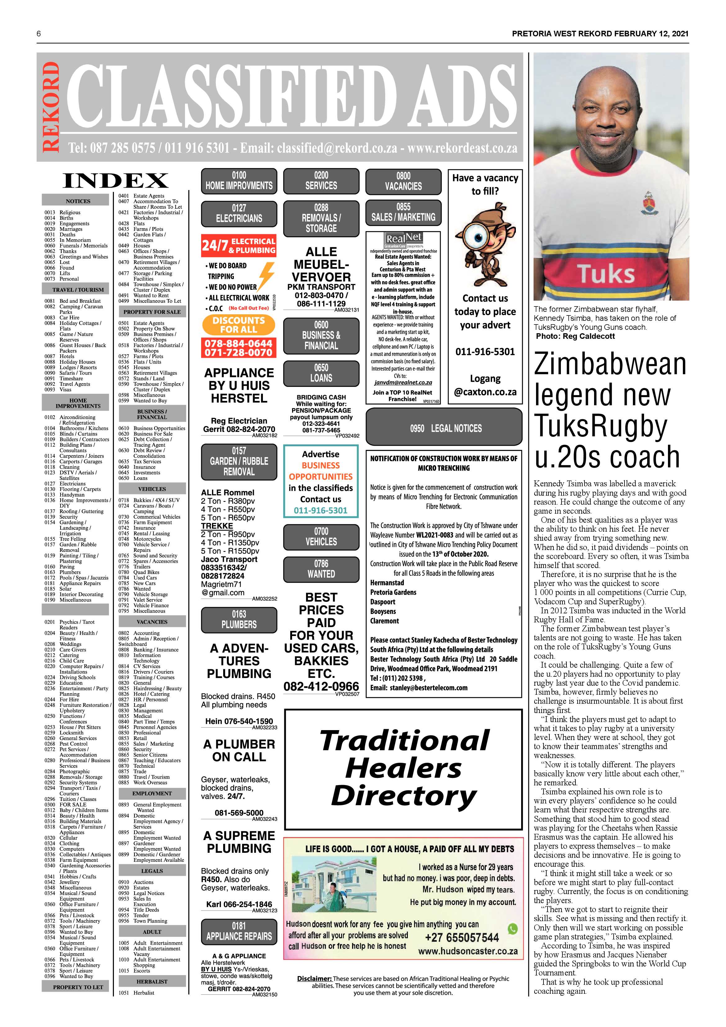 Rekord West 12 February 2021 page 6