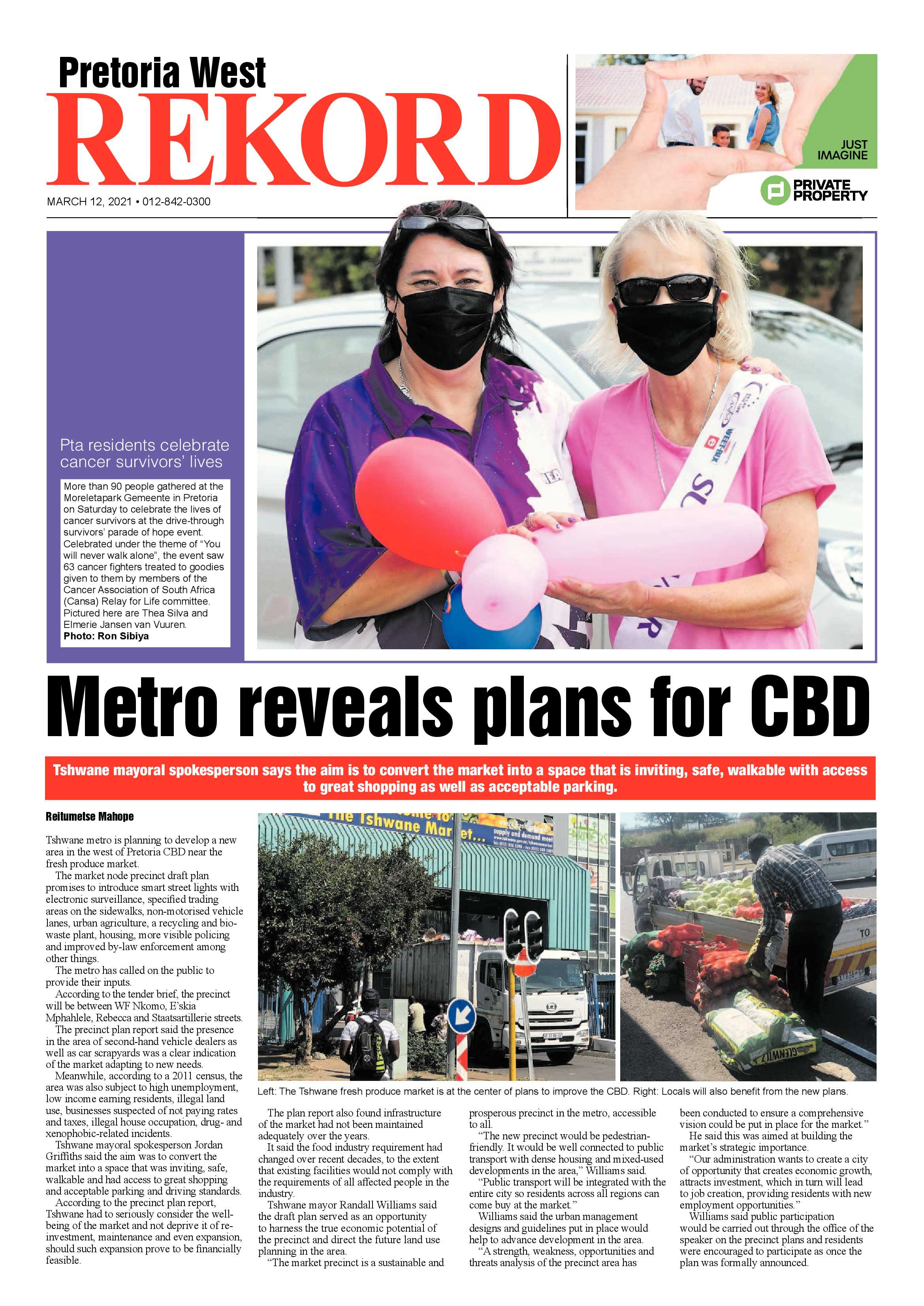 Rekord West 12 March 2021 page 1