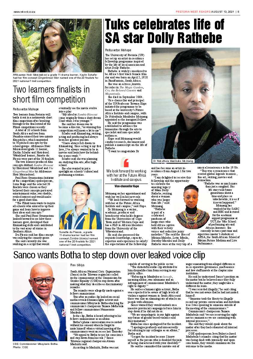 Rekord West 13 August 2021 page 5
