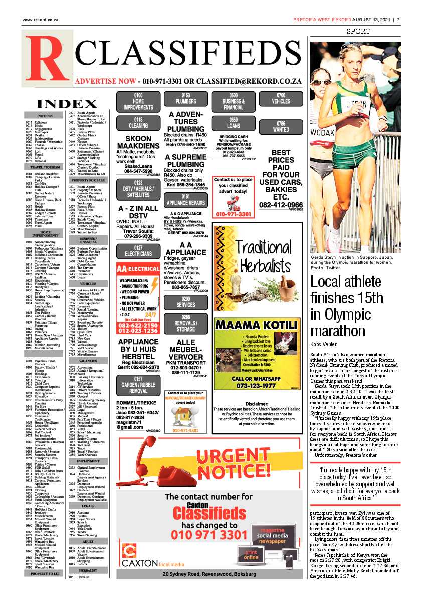 Rekord West 13 August 2021 page 7