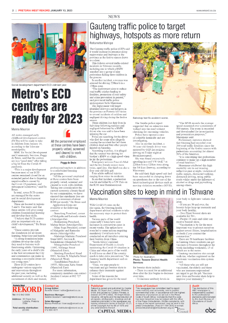 Rekord West 13 January 2023 page 2