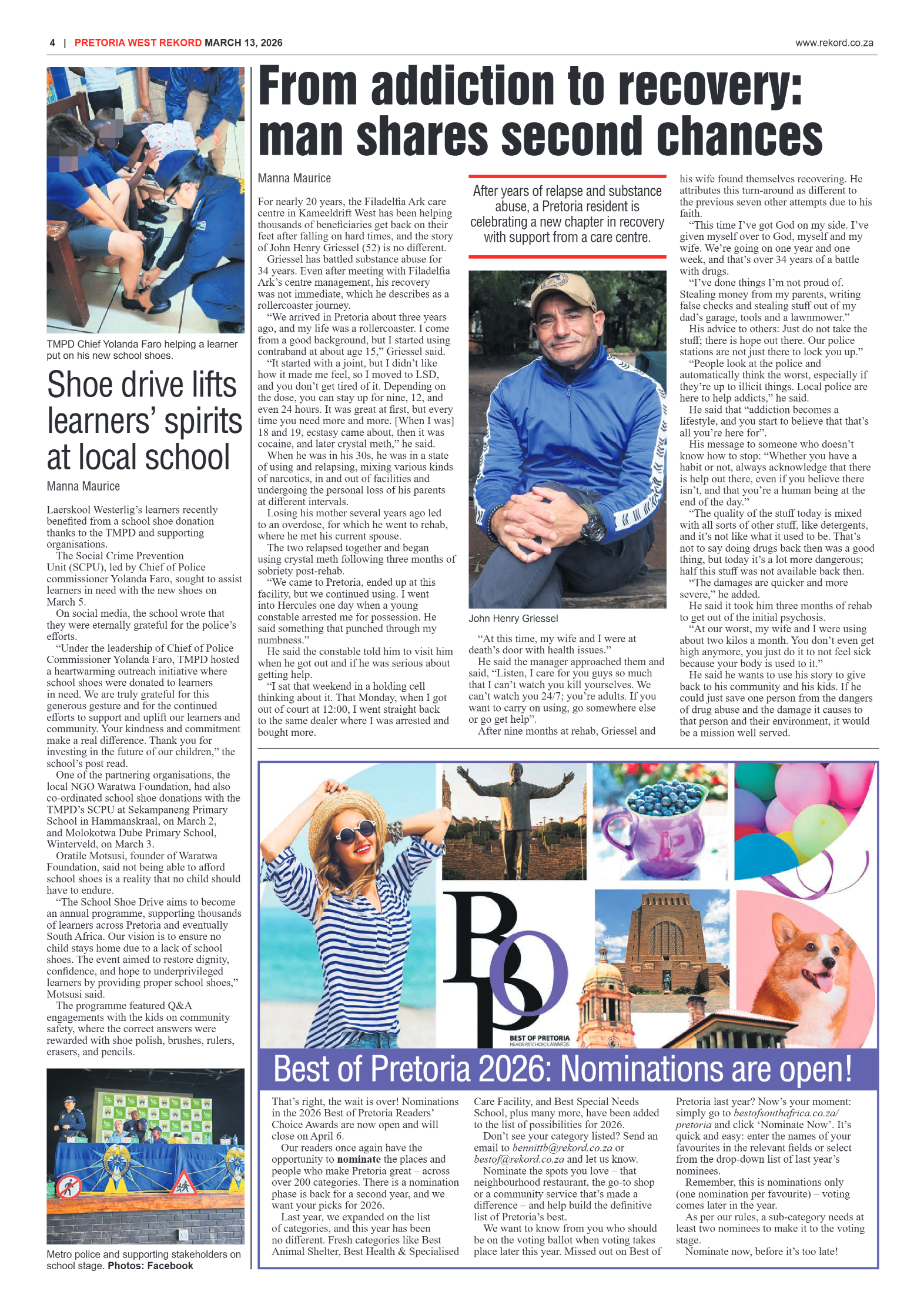 Rekord West 13 March 2026 page 4