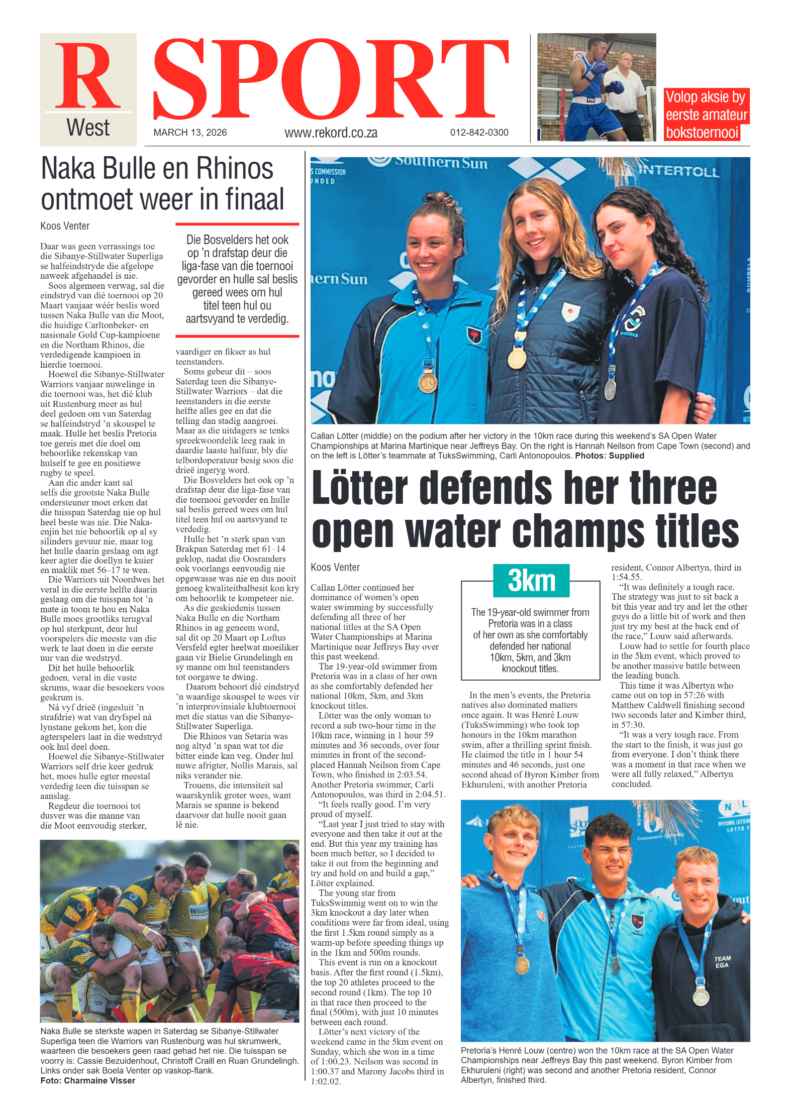 Rekord West 13 March 2026 page 8