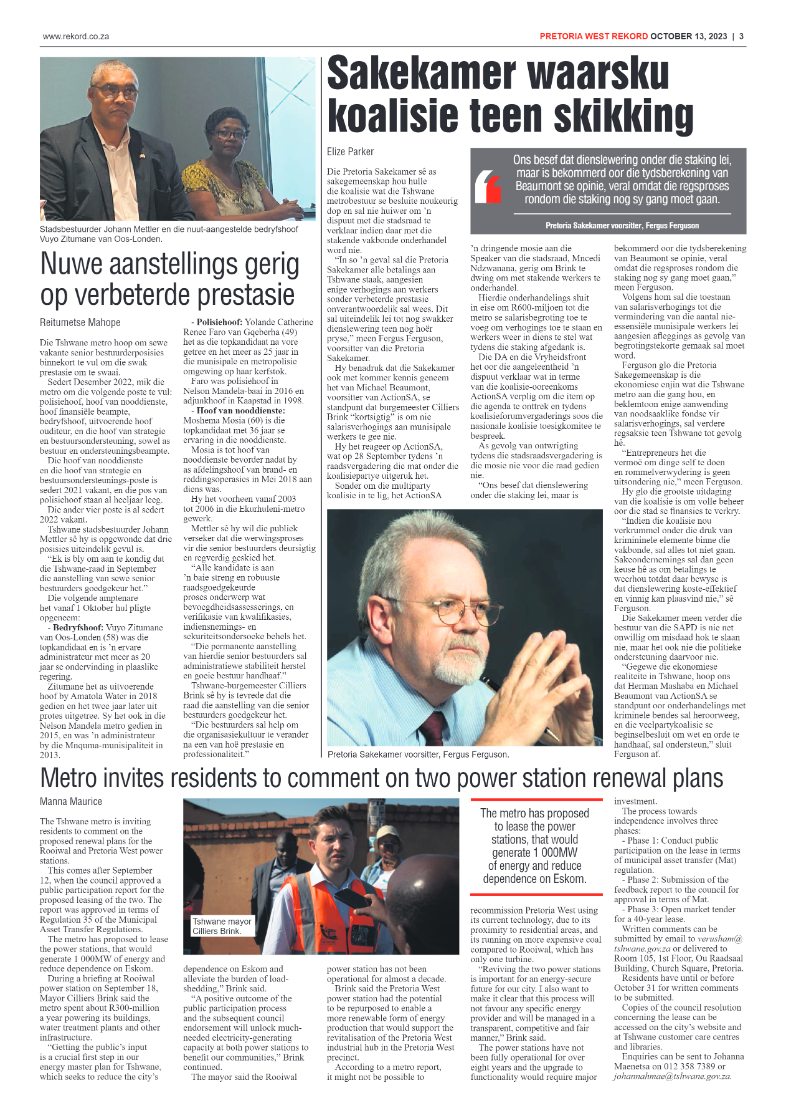 Rekord West 13 October 2023 page 3