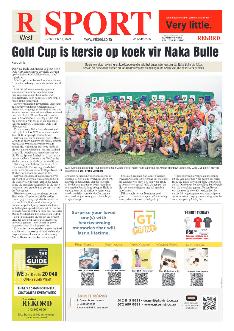 Rekord West 13 October 2023 page 8