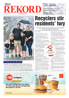 Rekord West 13 October 2023