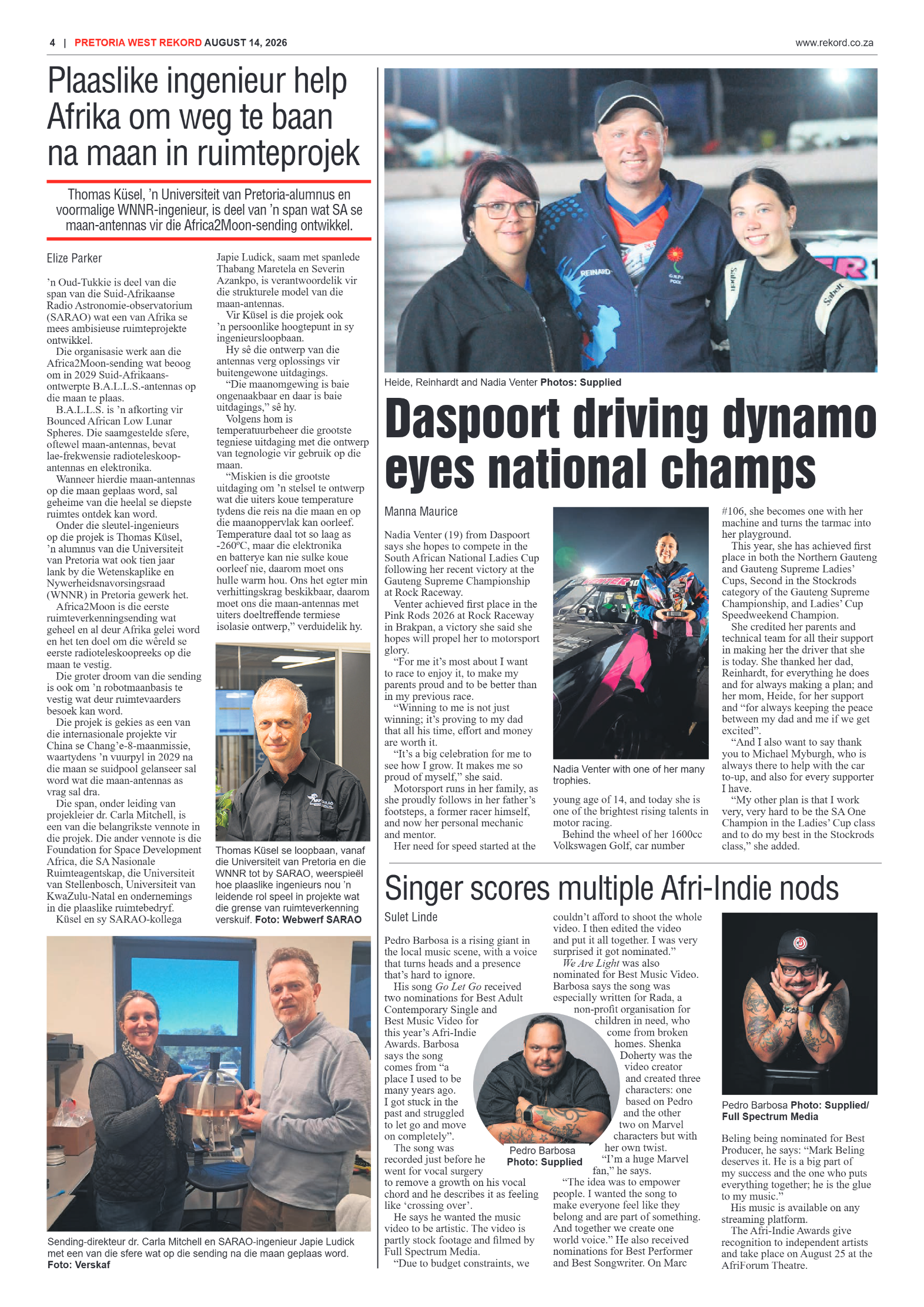Rekord West 14 August 2026 page 4