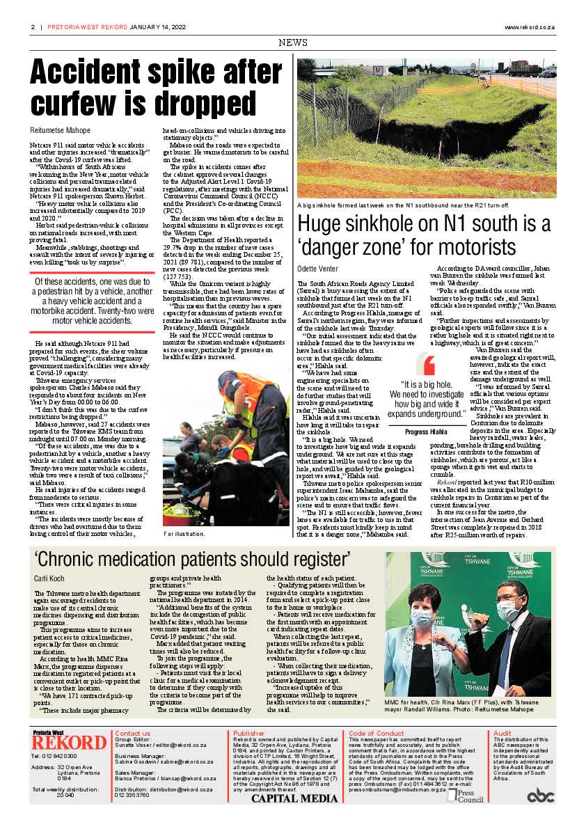 Rekord West 14 January 2022 page 2