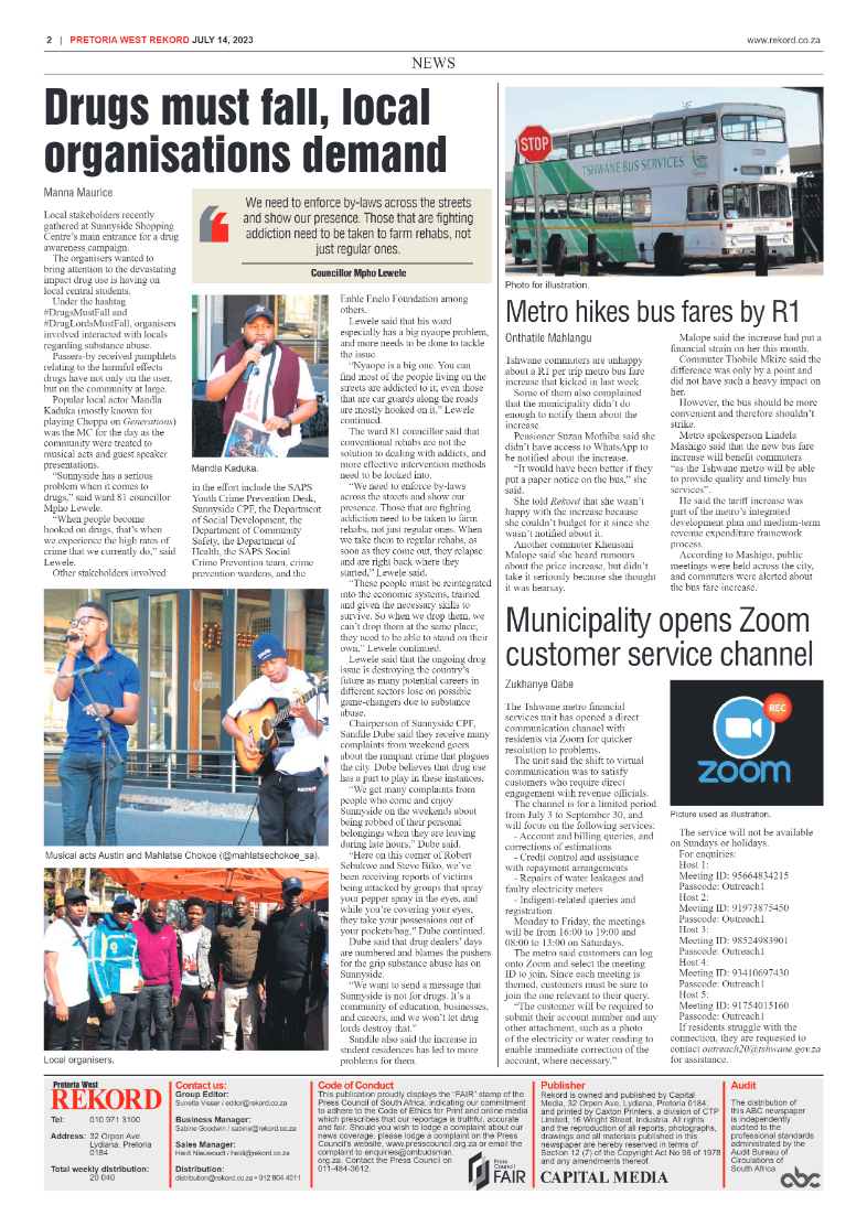Rekord West 14 July 2023 page 2