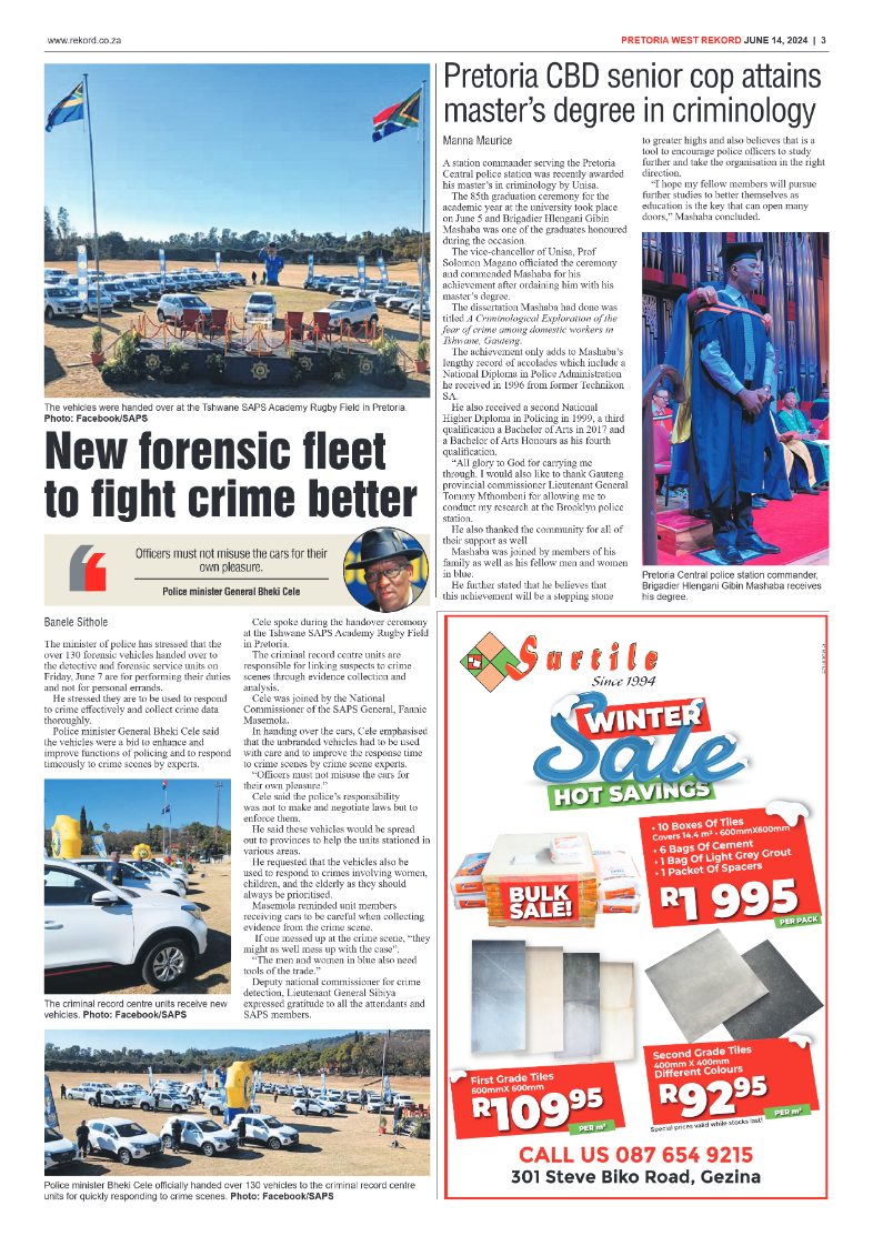 Rekord West 14 June 2024 page 3