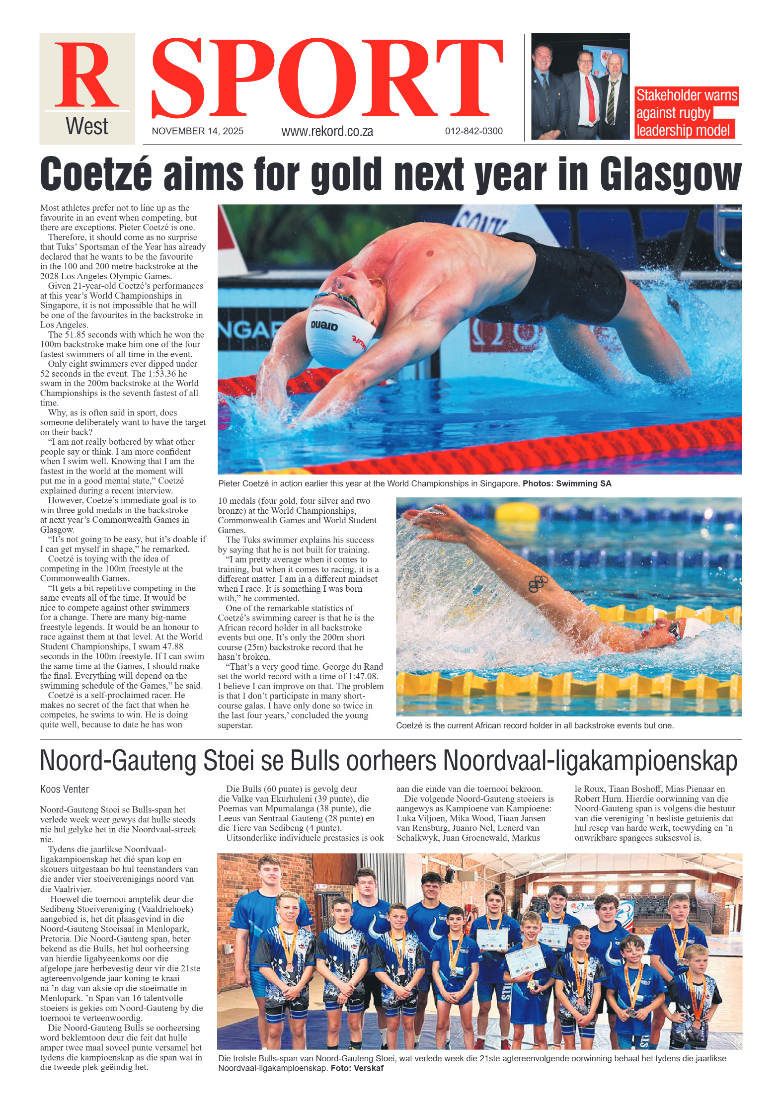 Rekord West 14 November 25 page 8