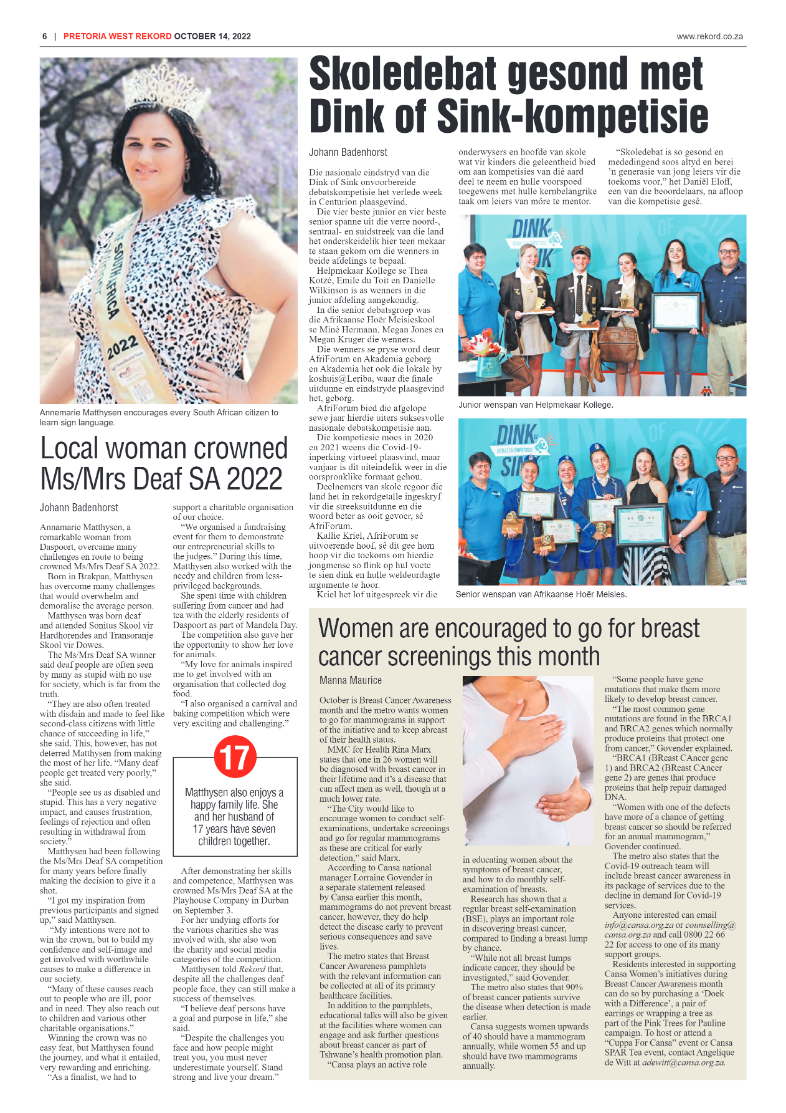 Rekord West 14 October 2022 page 6