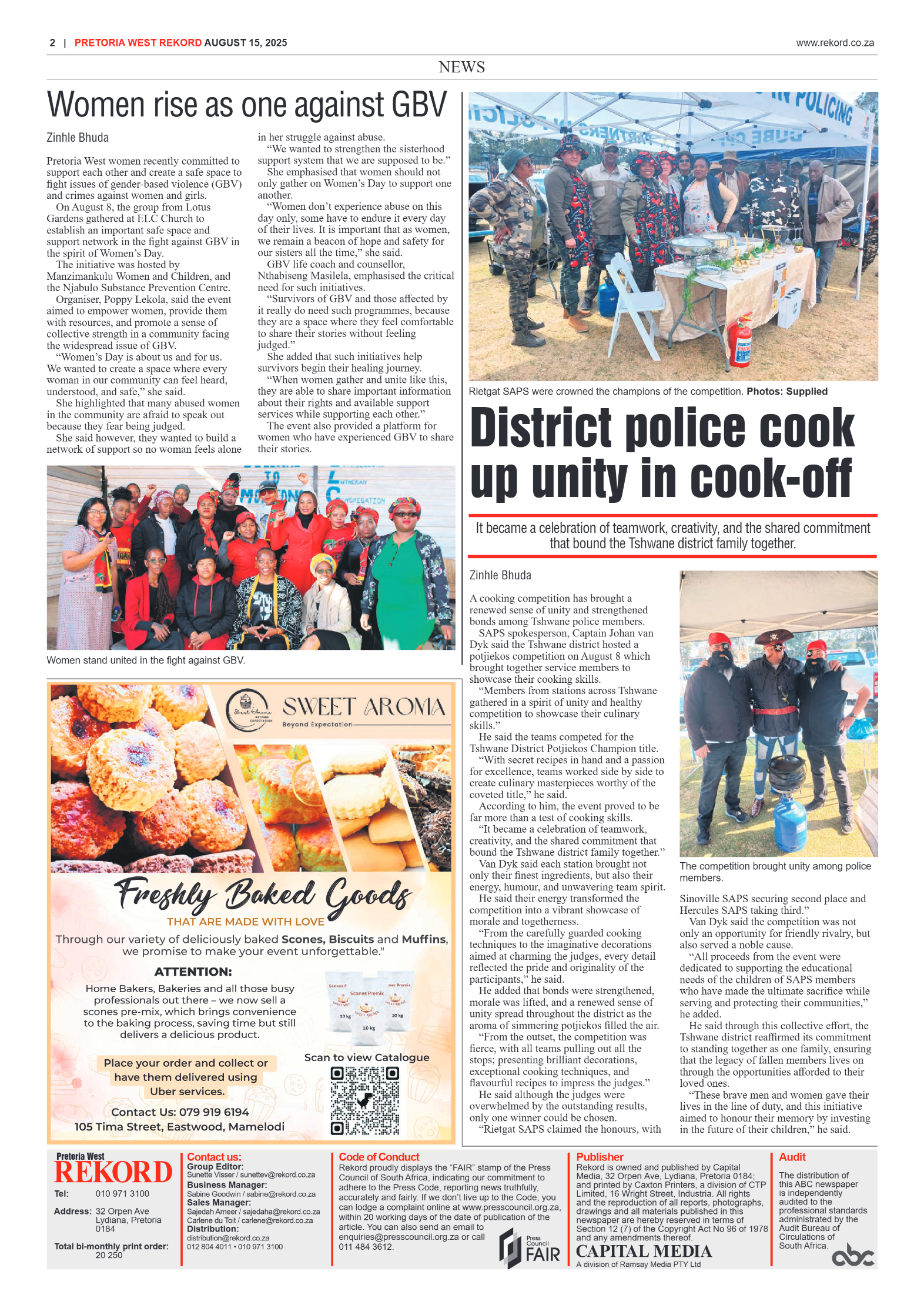 Rekord West 15 August 2025 page 2