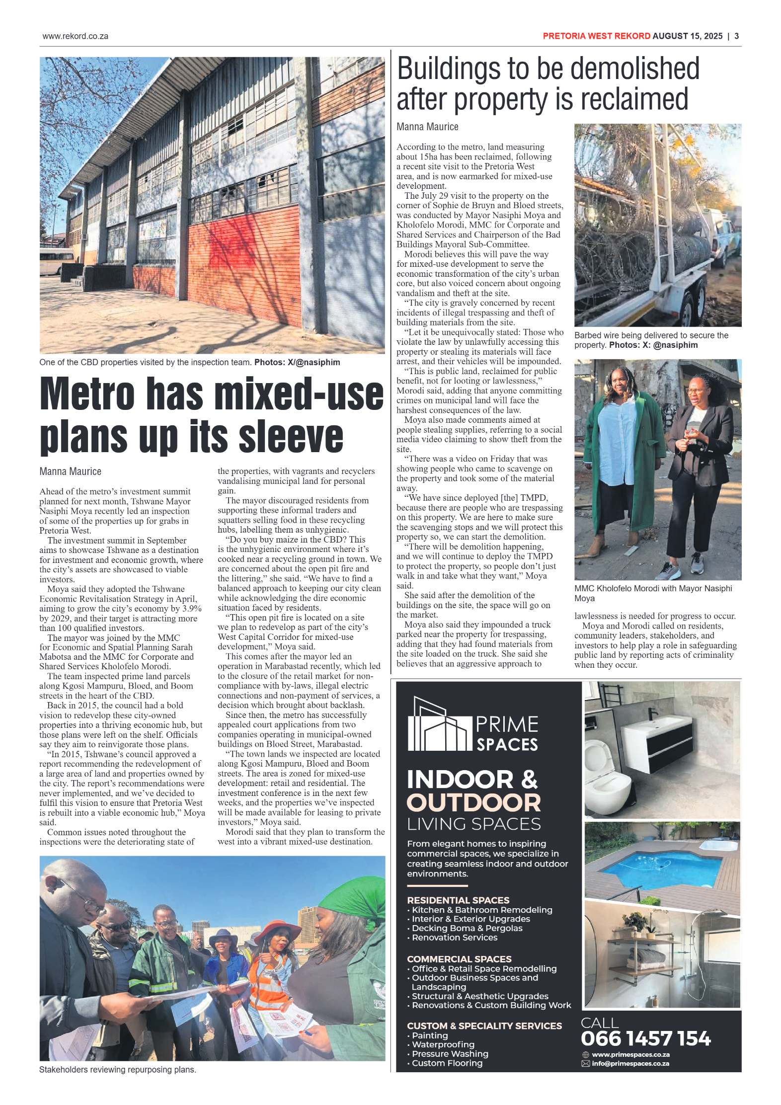 Rekord West 15 August 2025 page 3