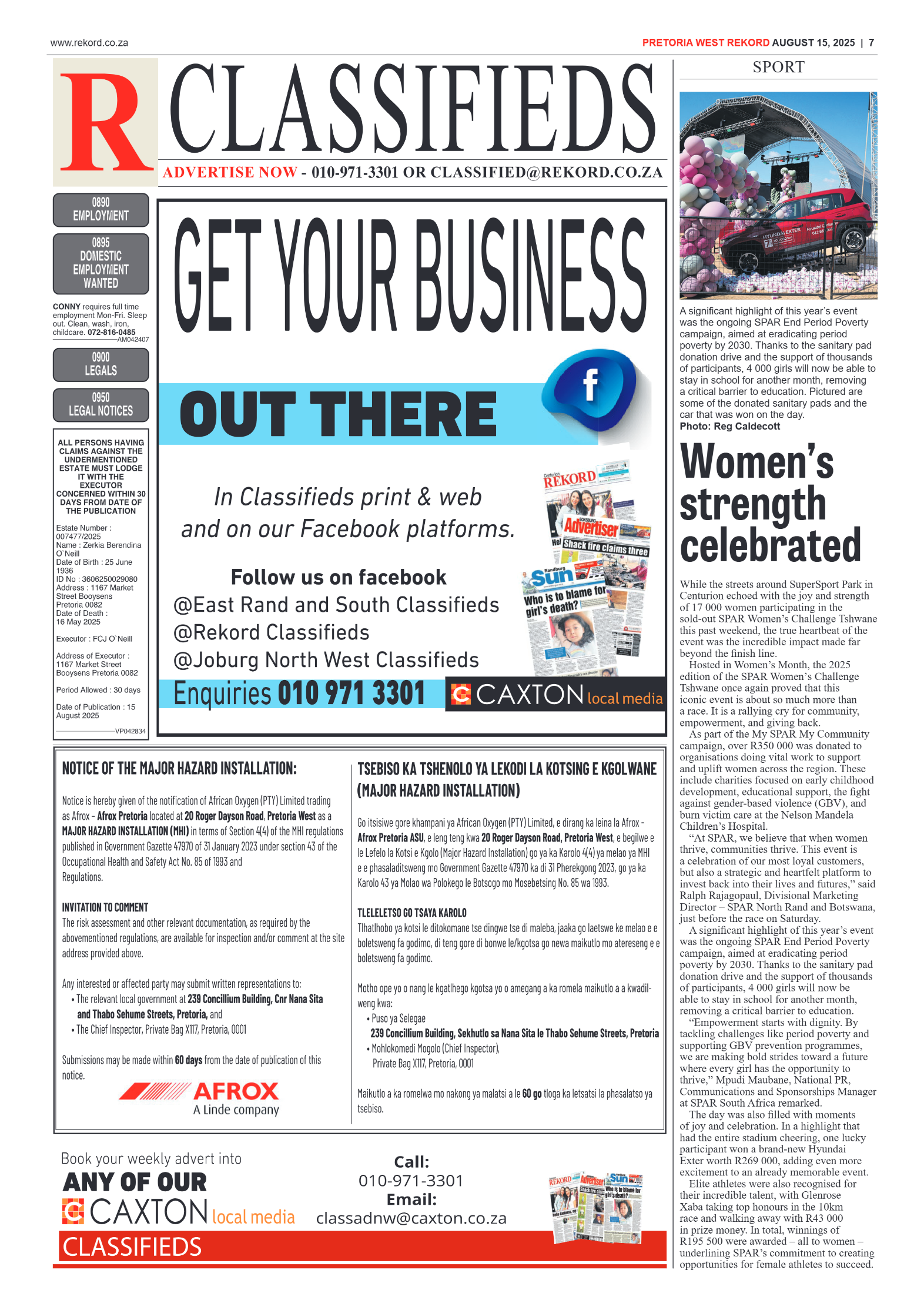 Rekord West 15 August 2025 page 7