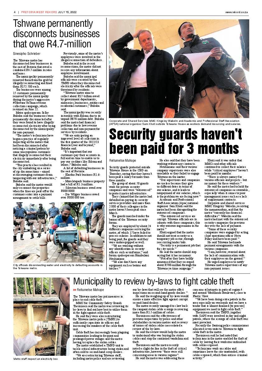 Rekord West 15 July 2022 page 4
