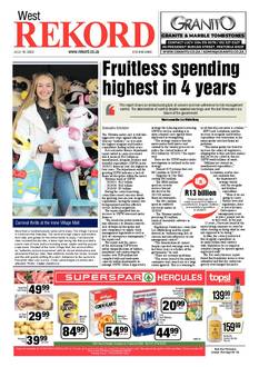 Rekord West 15 July 2022