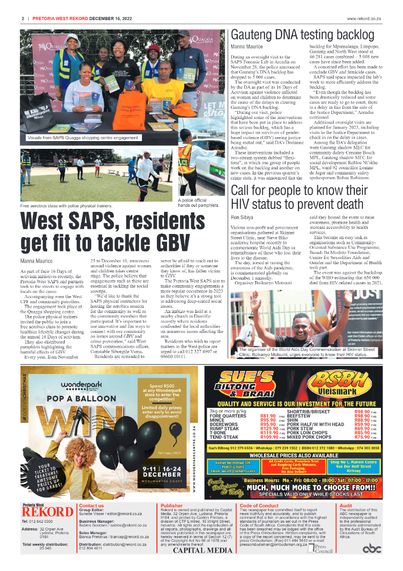 Rekord West 16 December 2022 page 2