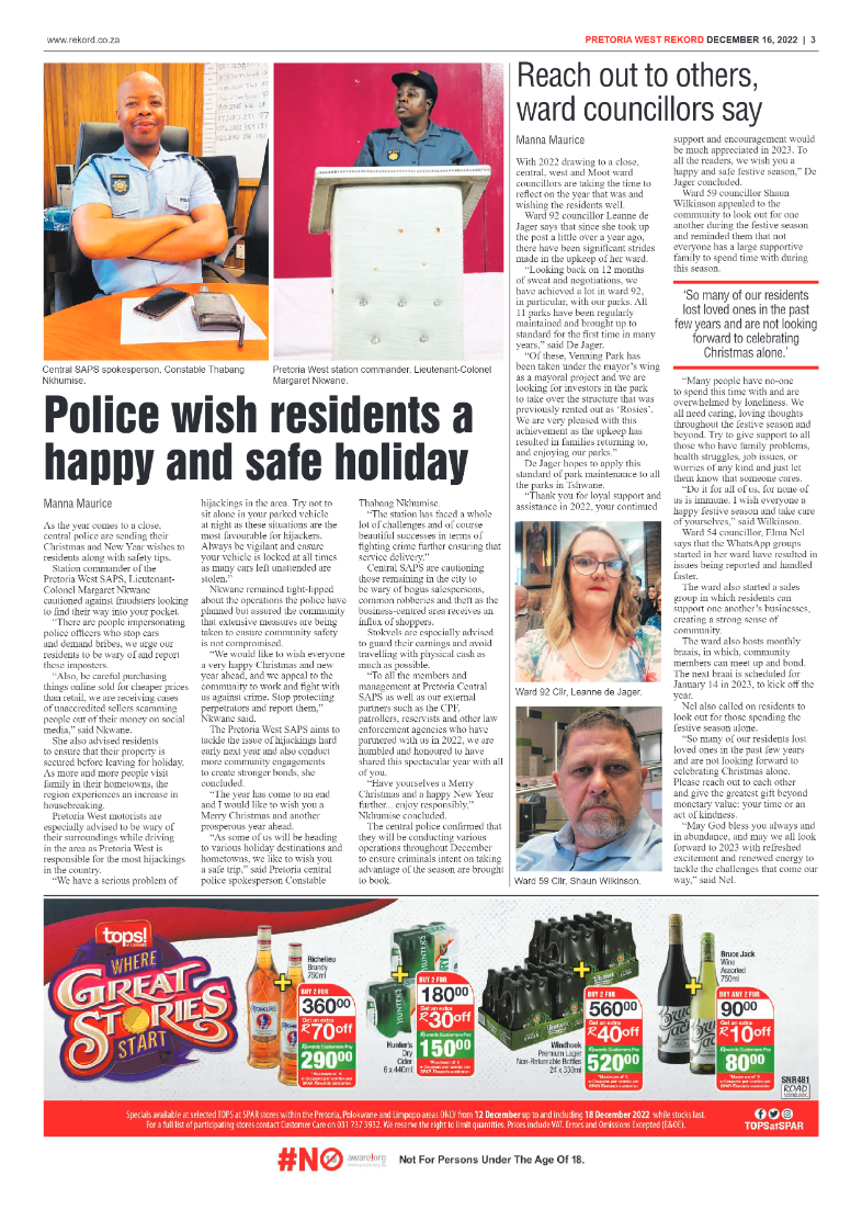 Rekord West 16 December 2022 page 3