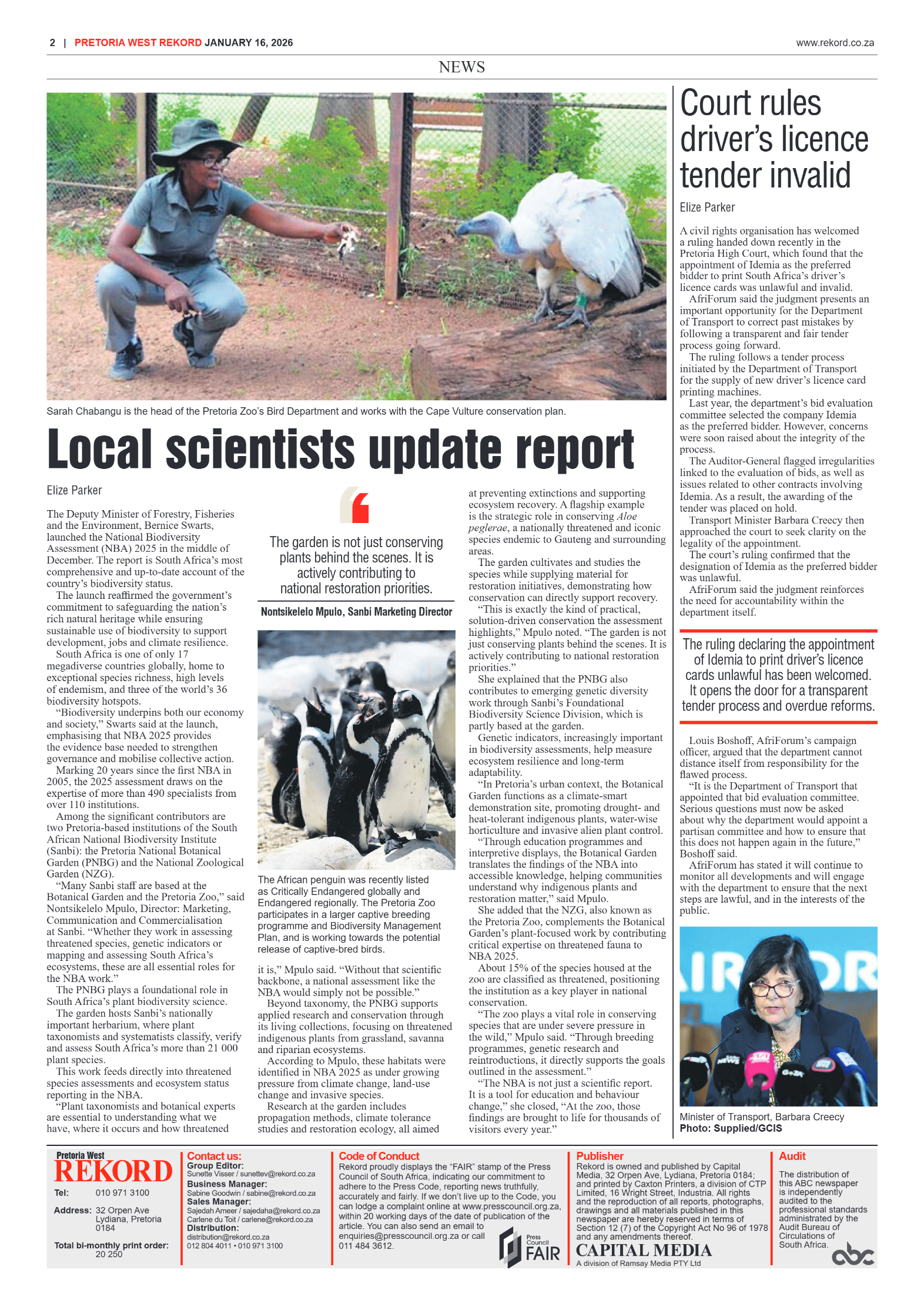 Rekord West 16 January 2026 page 2