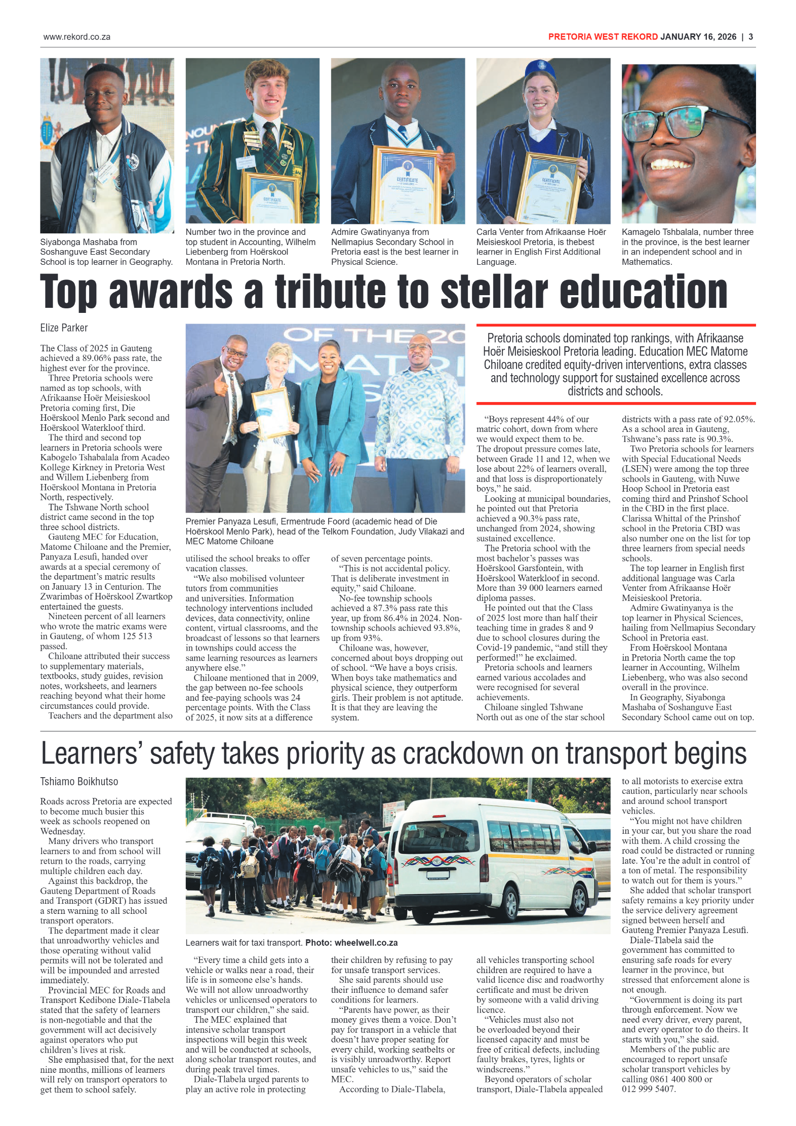 Rekord West 16 January 2026 page 3