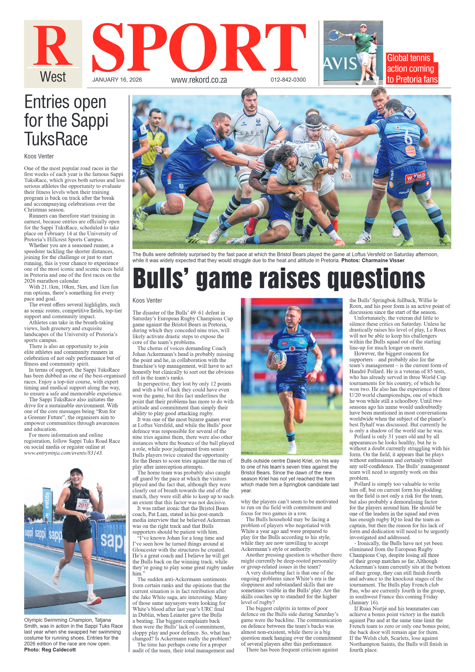 Rekord West 16 January 2026 page 8