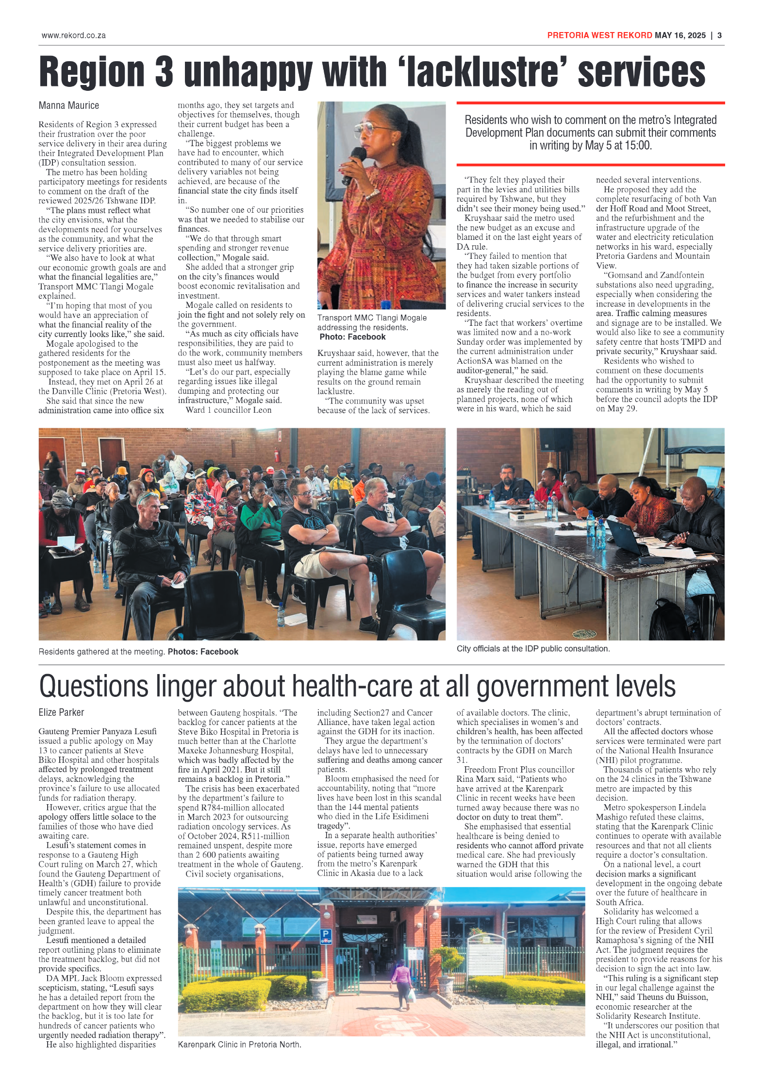 Rekord West 16 May 2025 page 3