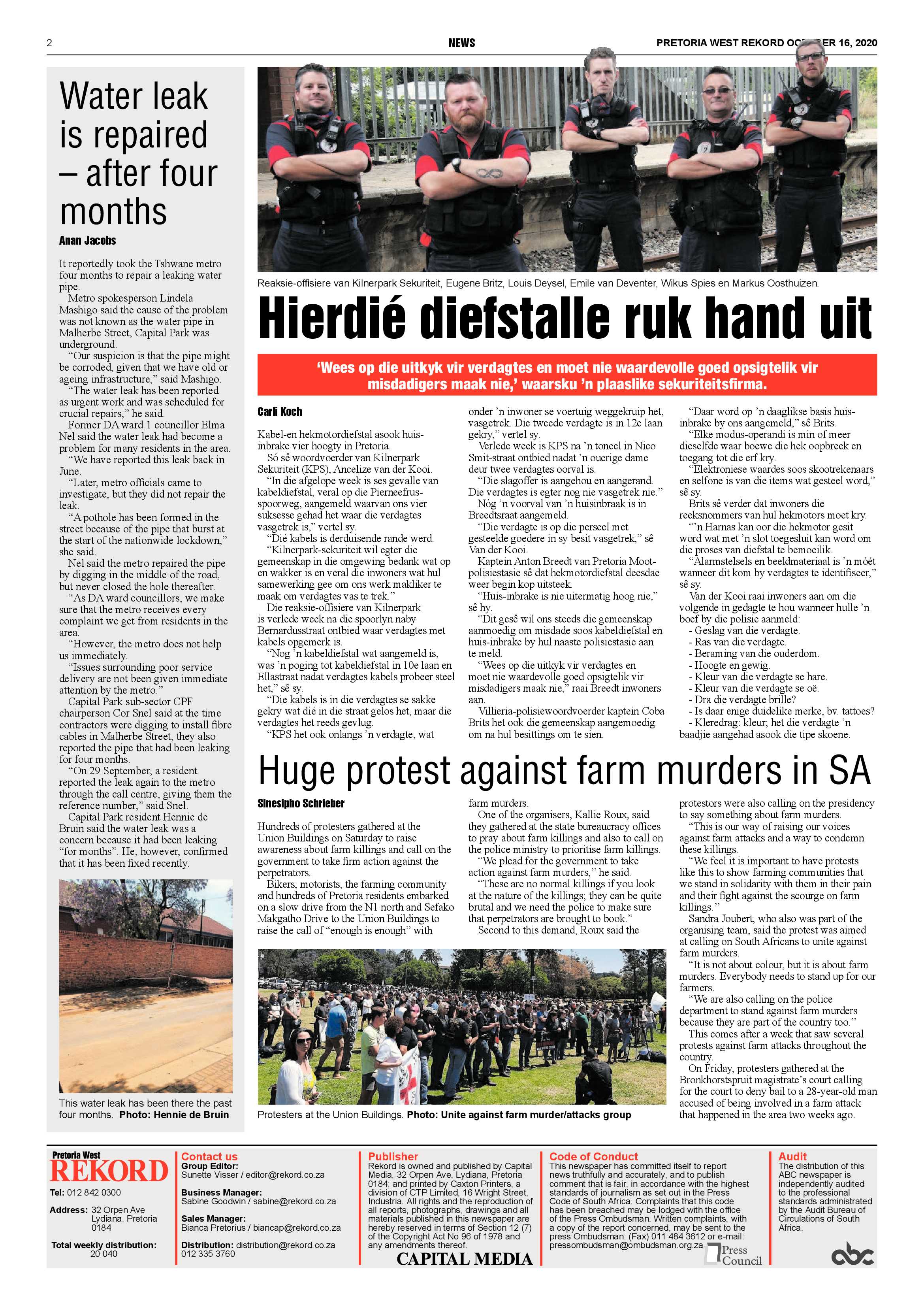 Rekord West 16 October 2020 page 2