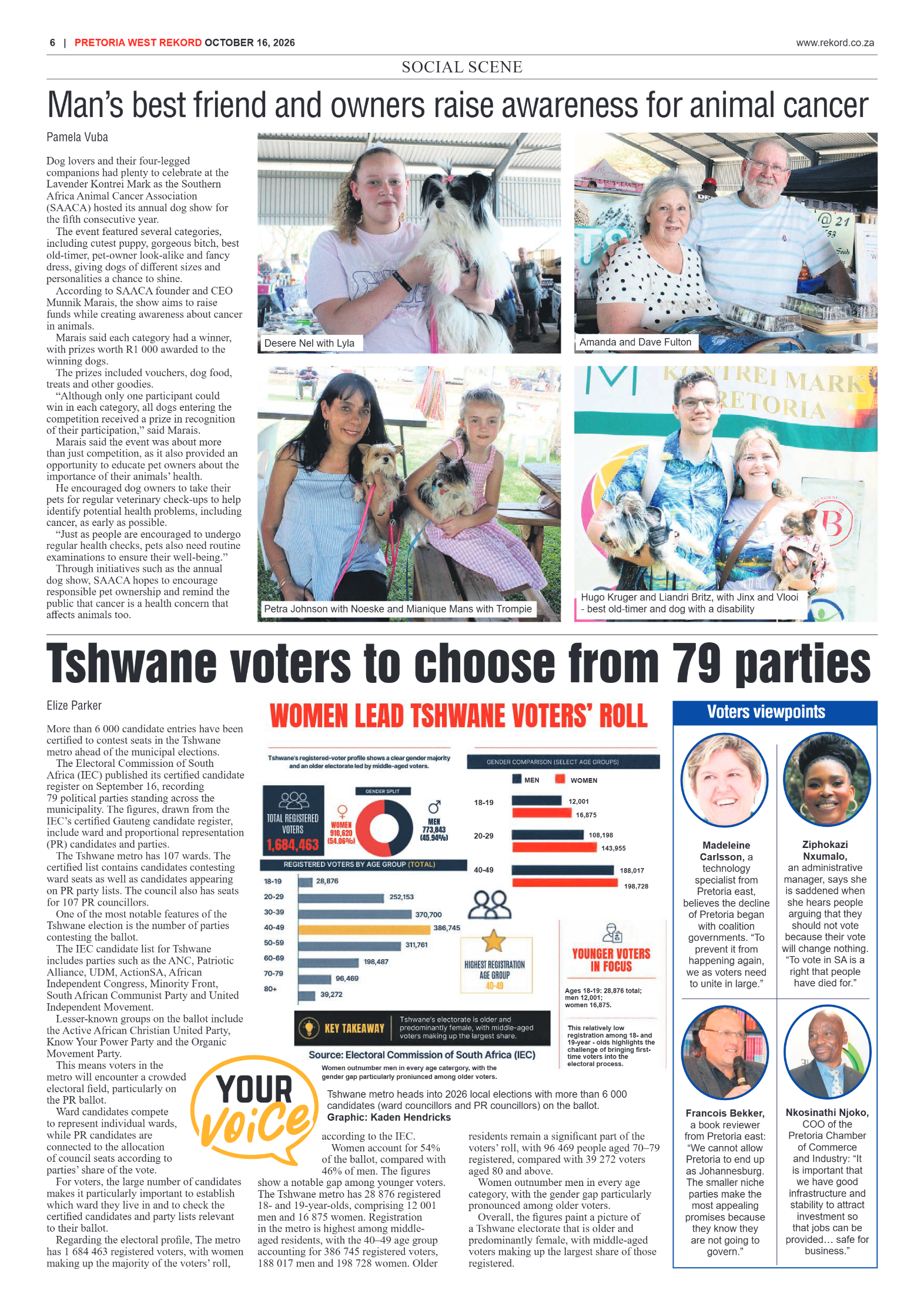 Rekord West – 16 October 2026 page 6