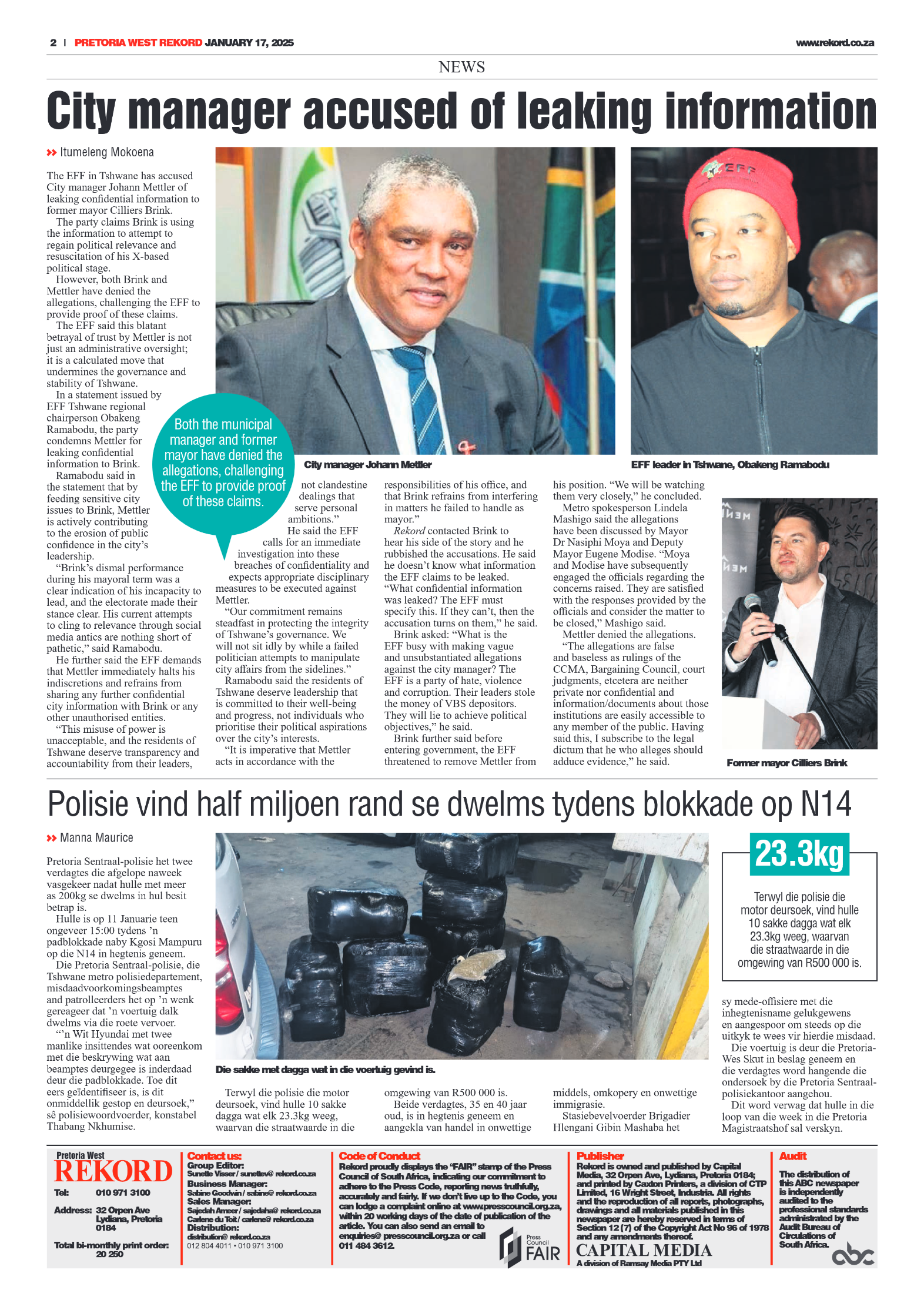 Rekord West 17 January 2025 page 2