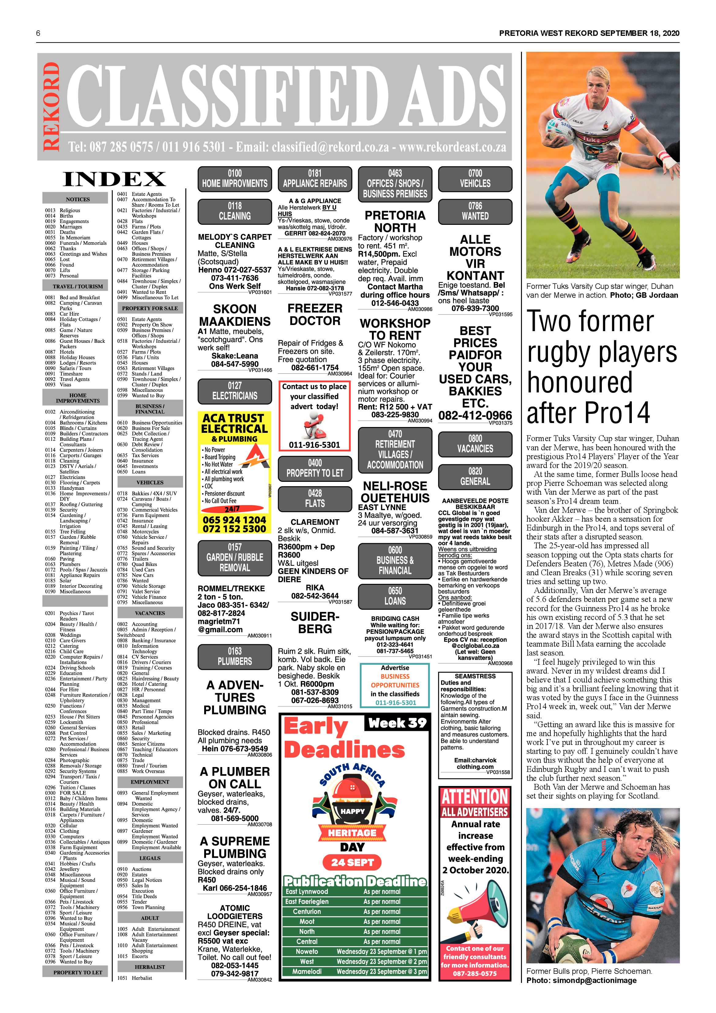 Rekord West 18 September 2020 page 6