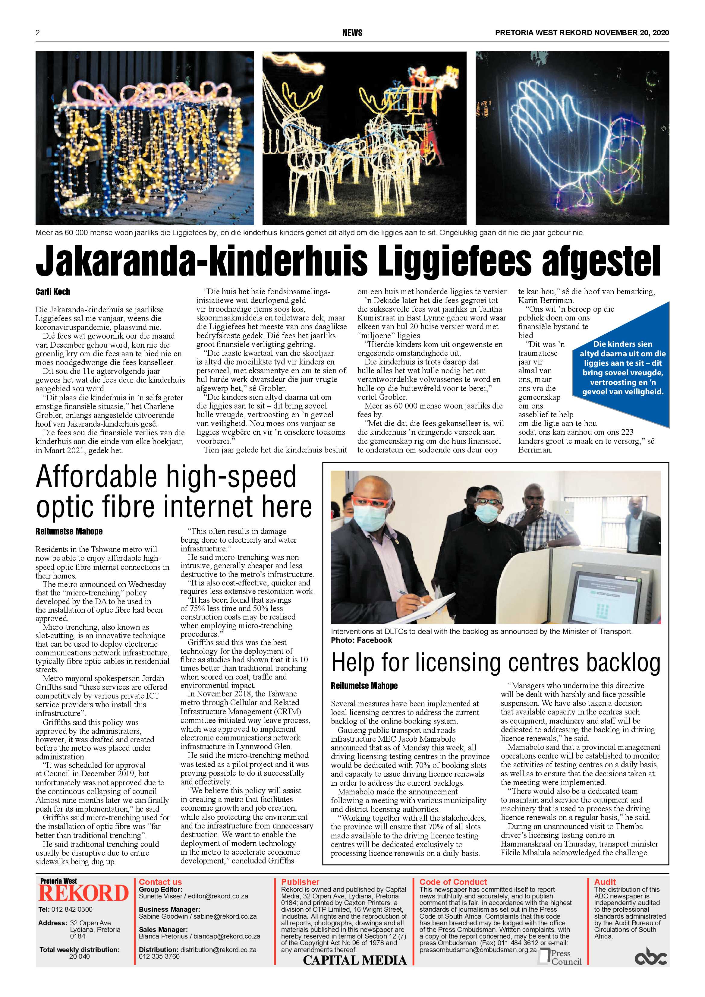 Rekord West 20 November 2020 page 2