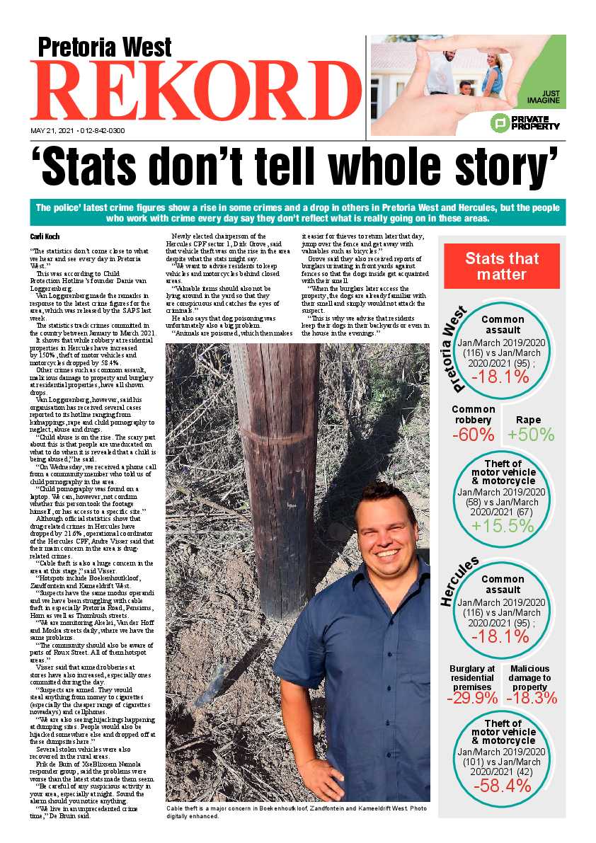 Rekord West 21 May 2021 page 1