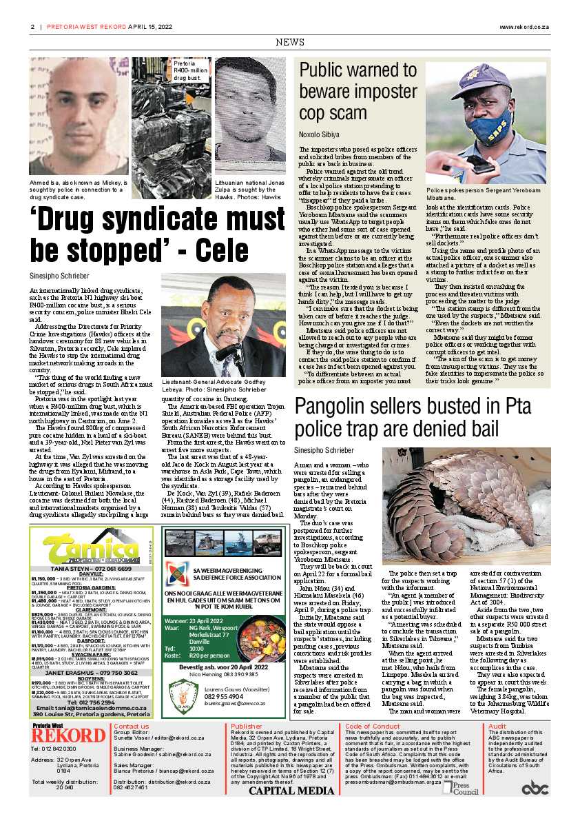 Rekord West 22 April 2022 page 2