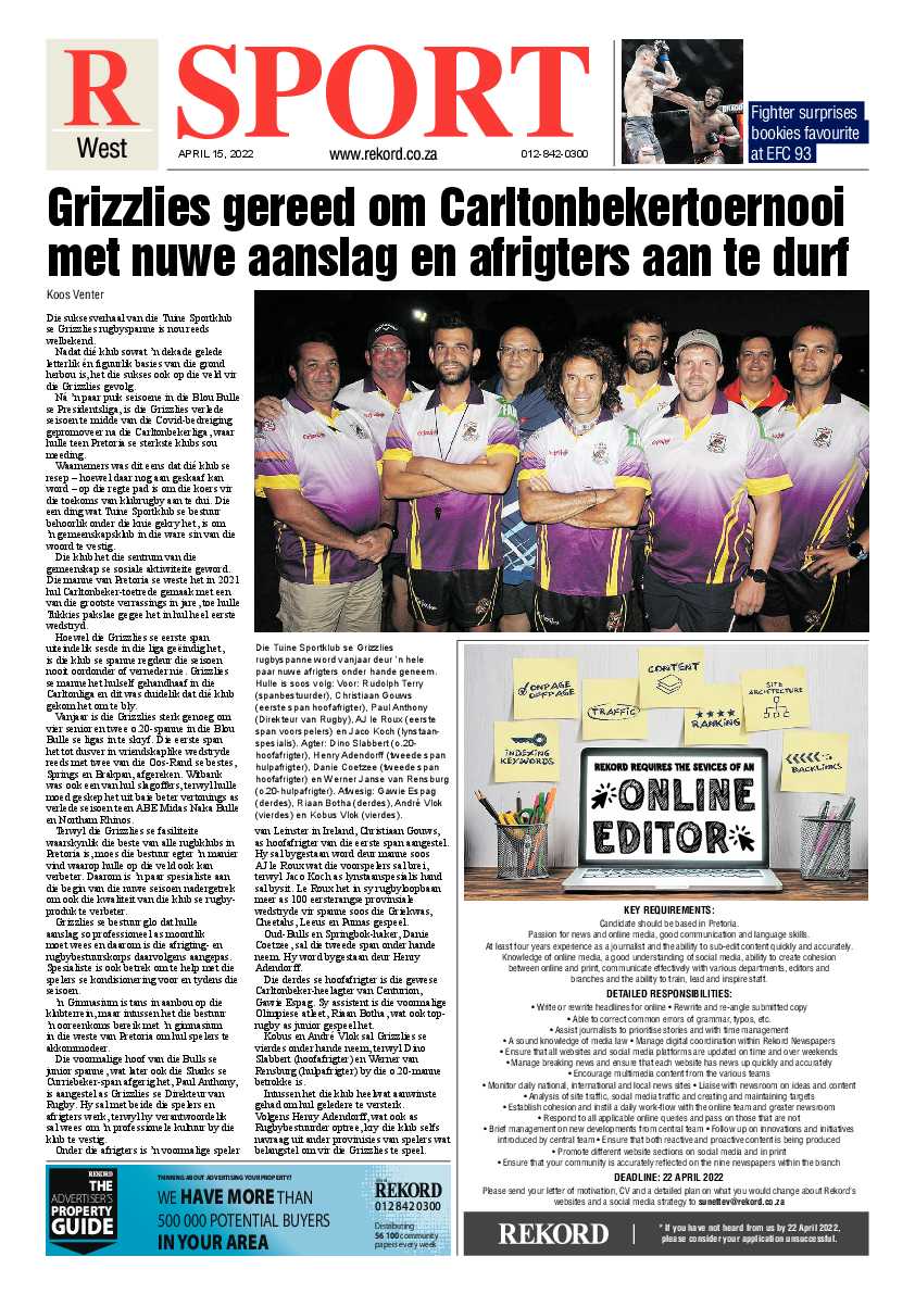 Rekord West 22 April 2022 page 8